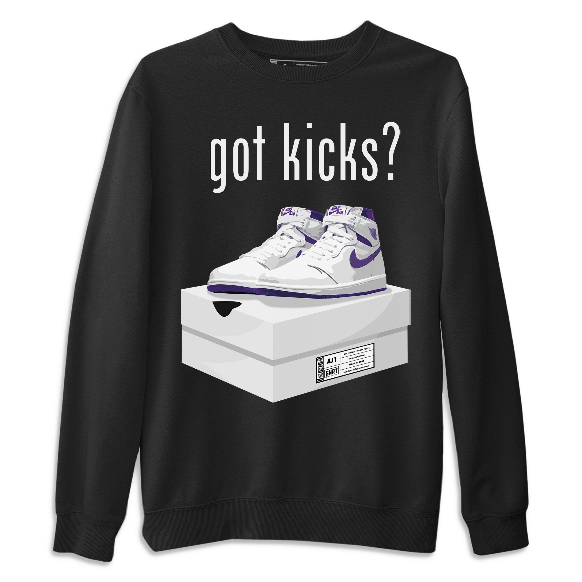 Got Kicks Unisex Tops - Air Jordan 1 WMNS Court Purple
