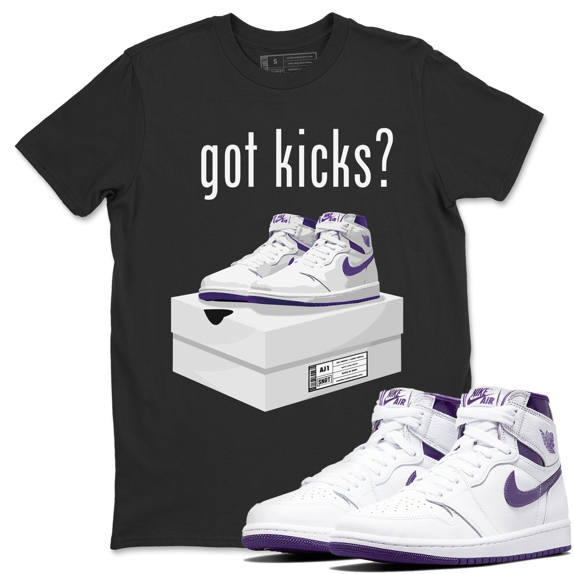 Got Kicks Unisex Tops - Air Jordan 1 WMNS Court Purple