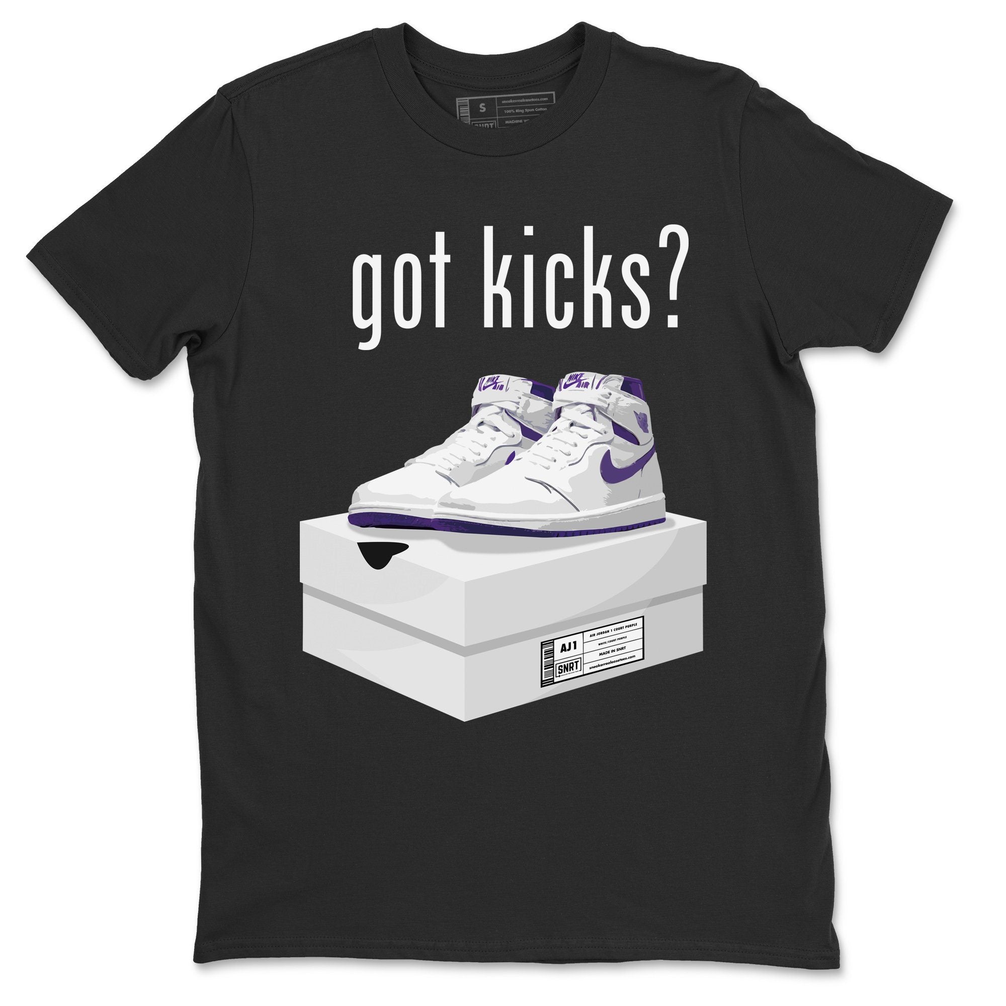 Got Kicks Unisex Tops - Air Jordan 1 WMNS Court Purple