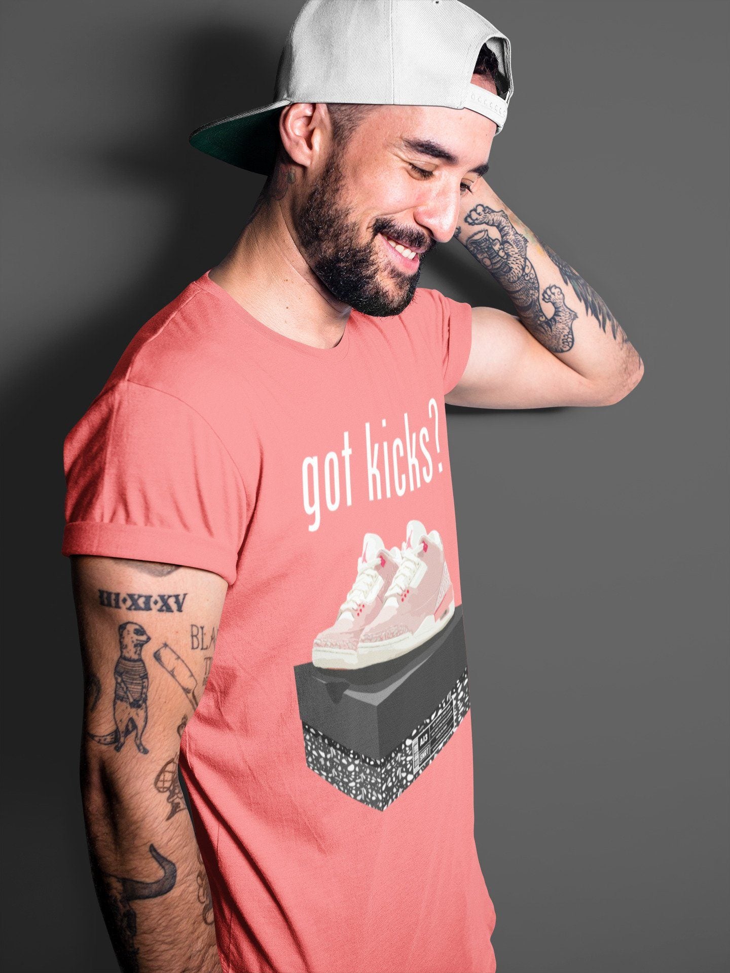 Got Kicks Unisex Tops - Air Jordan 3 Rust Pink
