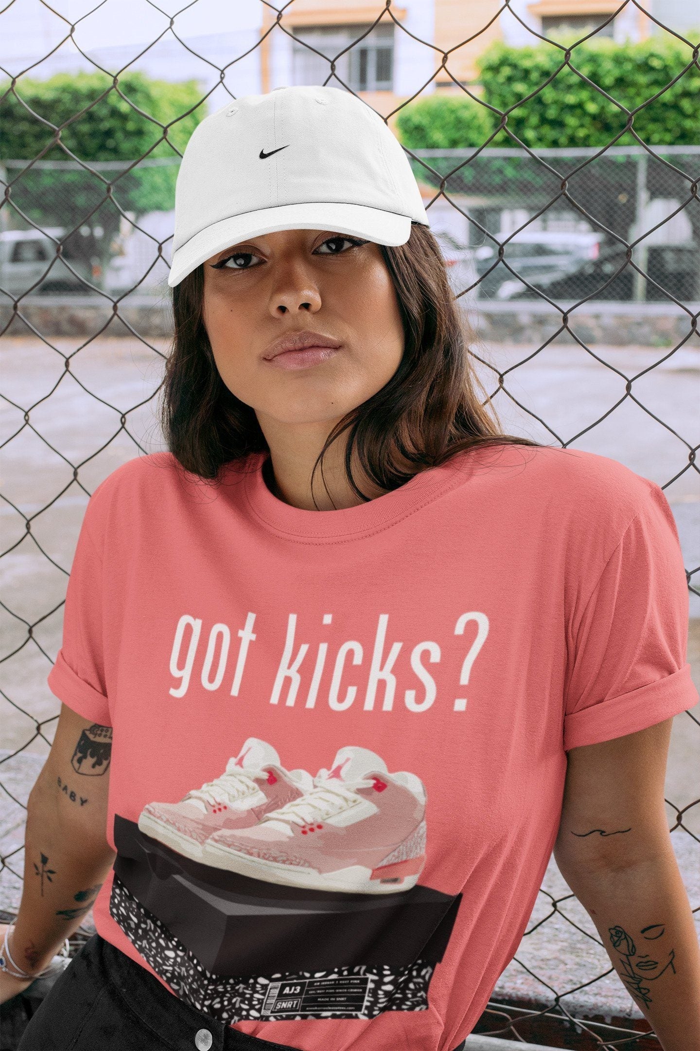 Got Kicks Unisex Tops - Air Jordan 3 Rust Pink