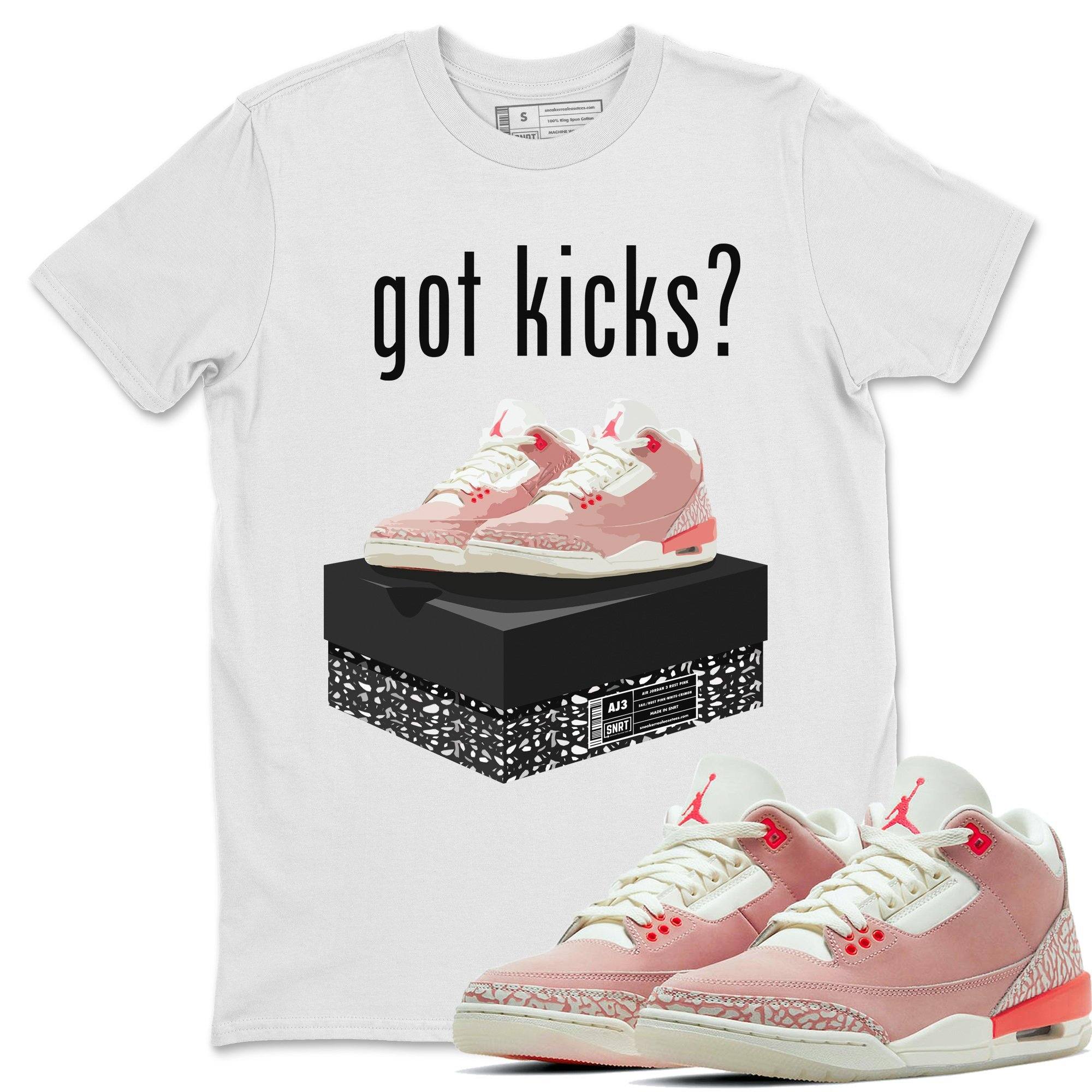 Got Kicks Unisex Tops - Air Jordan 3 Rust Pink