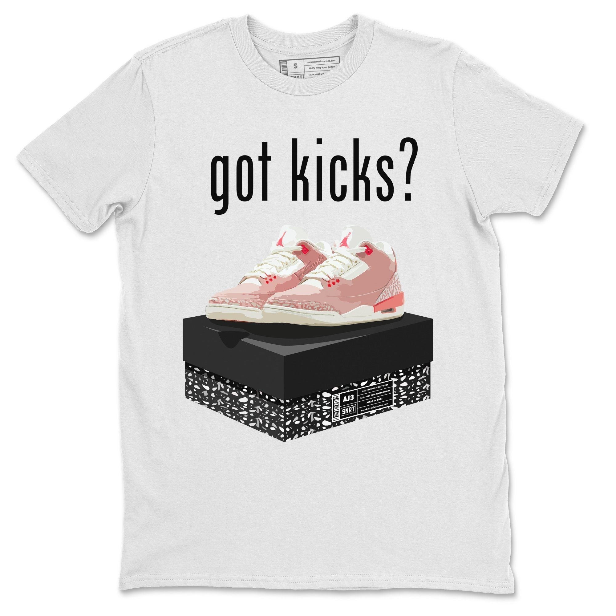 Got Kicks Unisex Tops - Air Jordan 3 Rust Pink