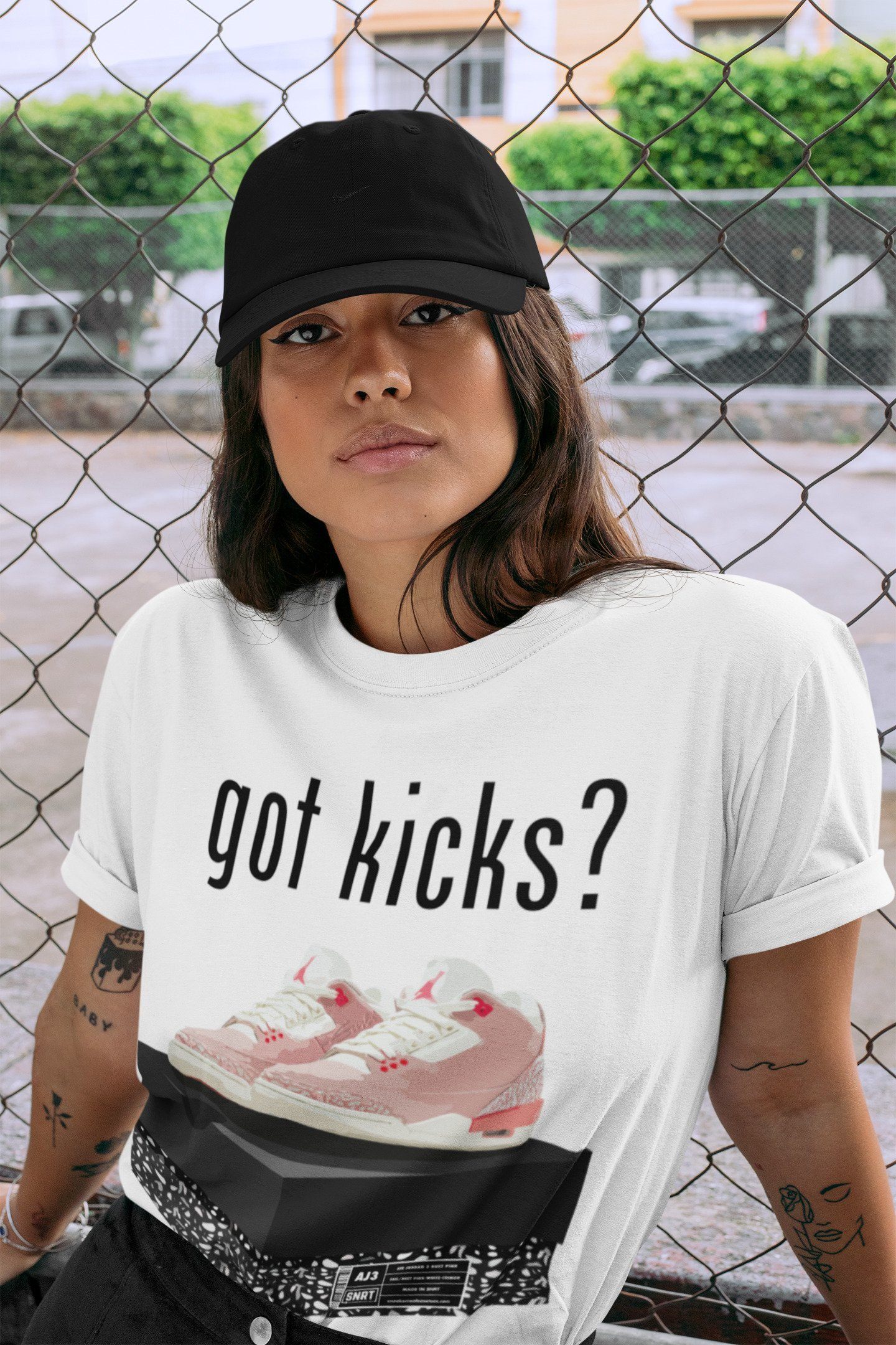 Got Kicks Unisex Tops - Air Jordan 3 Rust Pink