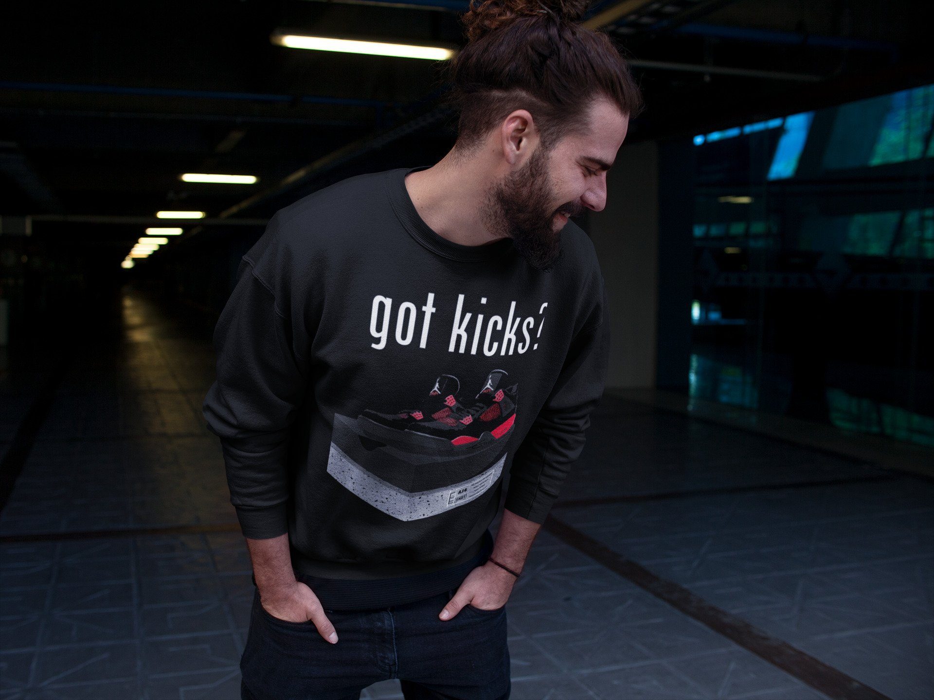 Got Kicks Unisex Tops - Air Jordan 4 Red Thunder