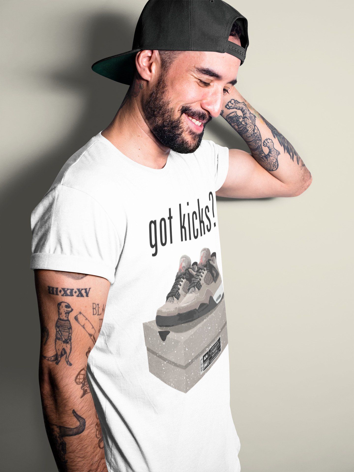 Got Kicks Unisex Tops - Air Jordan 4 Taupe Haze