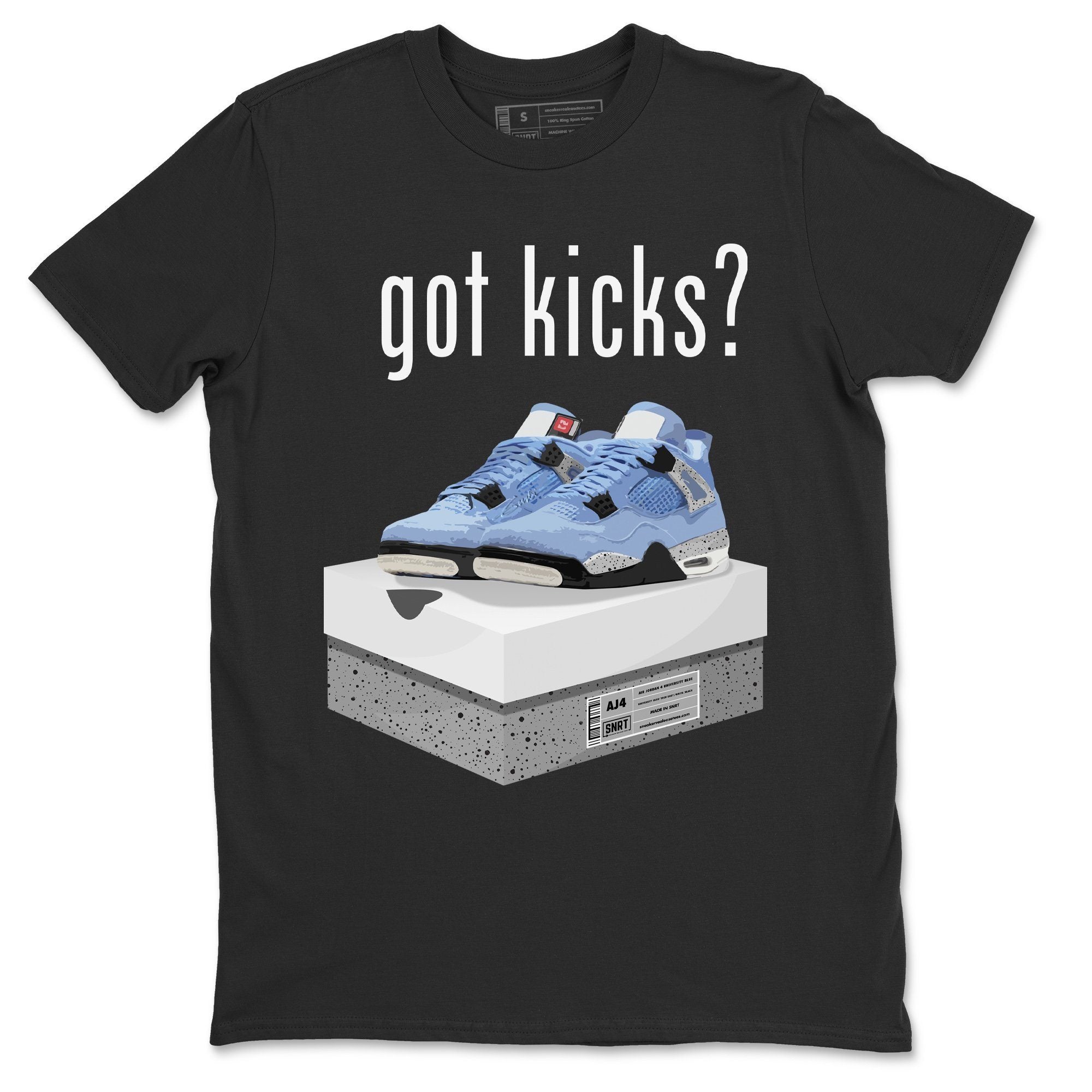 Got Kicks Unisex Tops - Air Jordan 4 University Blue