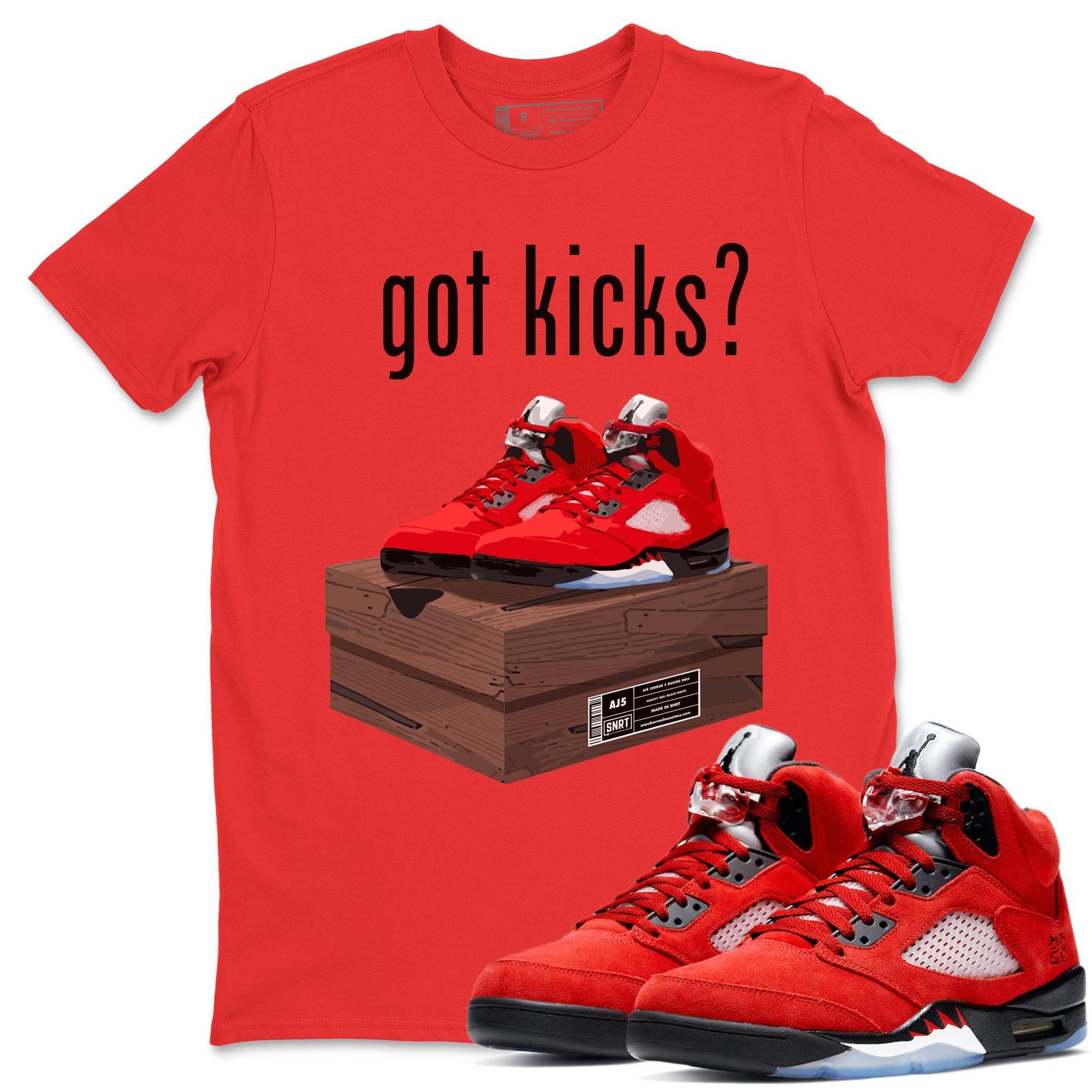 Got Kicks Unisex Tops - Air Jordan 5 Raging Bull
