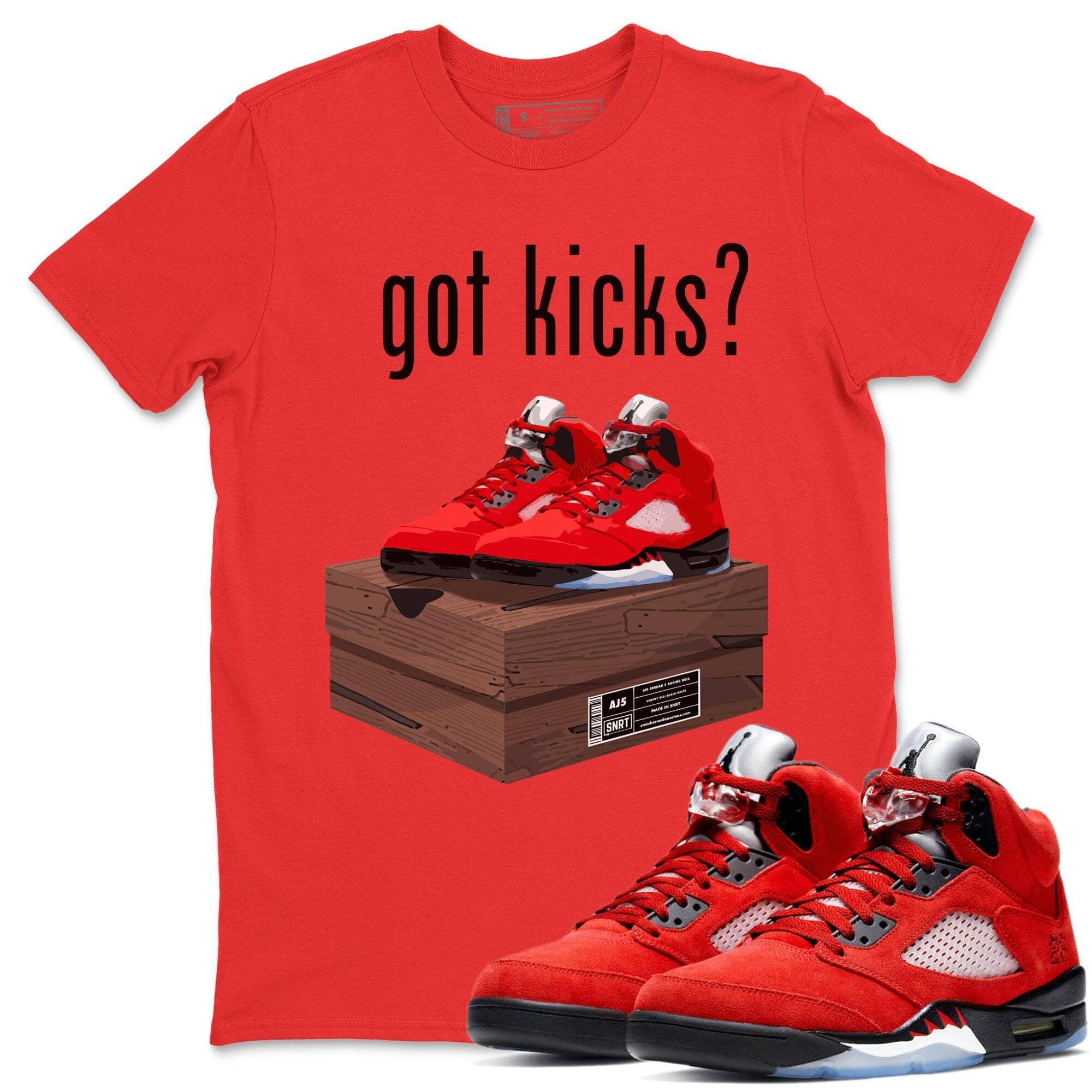 Got Kicks Unisex Tops - Air Jordan 5 Raging Bull