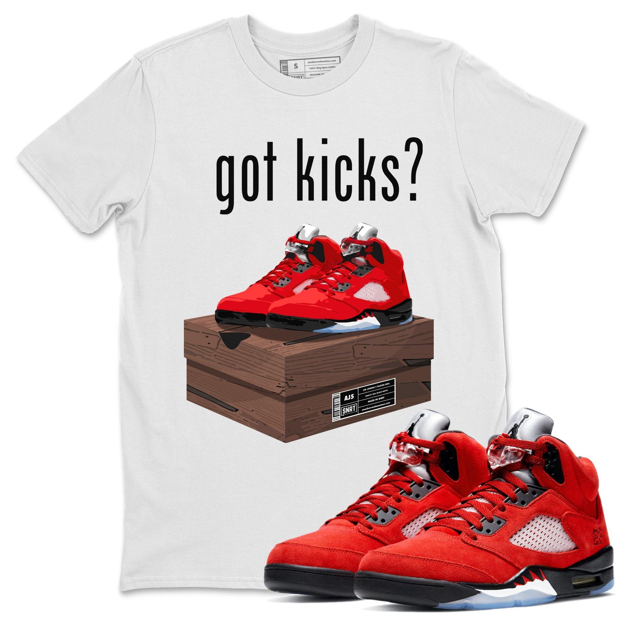 Got Kicks Unisex Tops - Air Jordan 5 Raging Bull