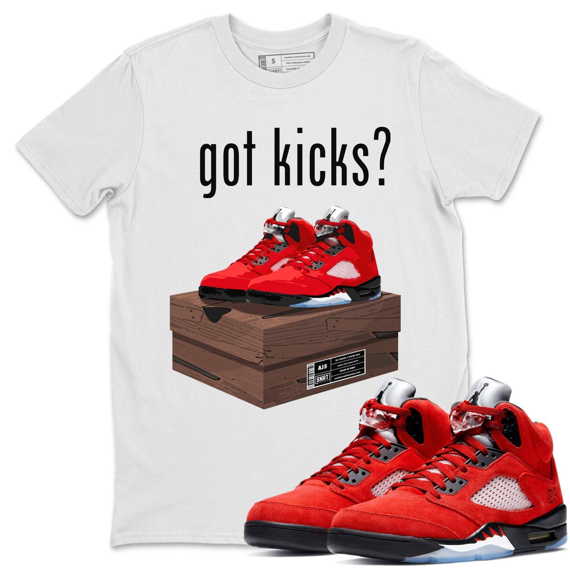 Got Kicks Unisex Tops - Air Jordan 5 Raging Bull
