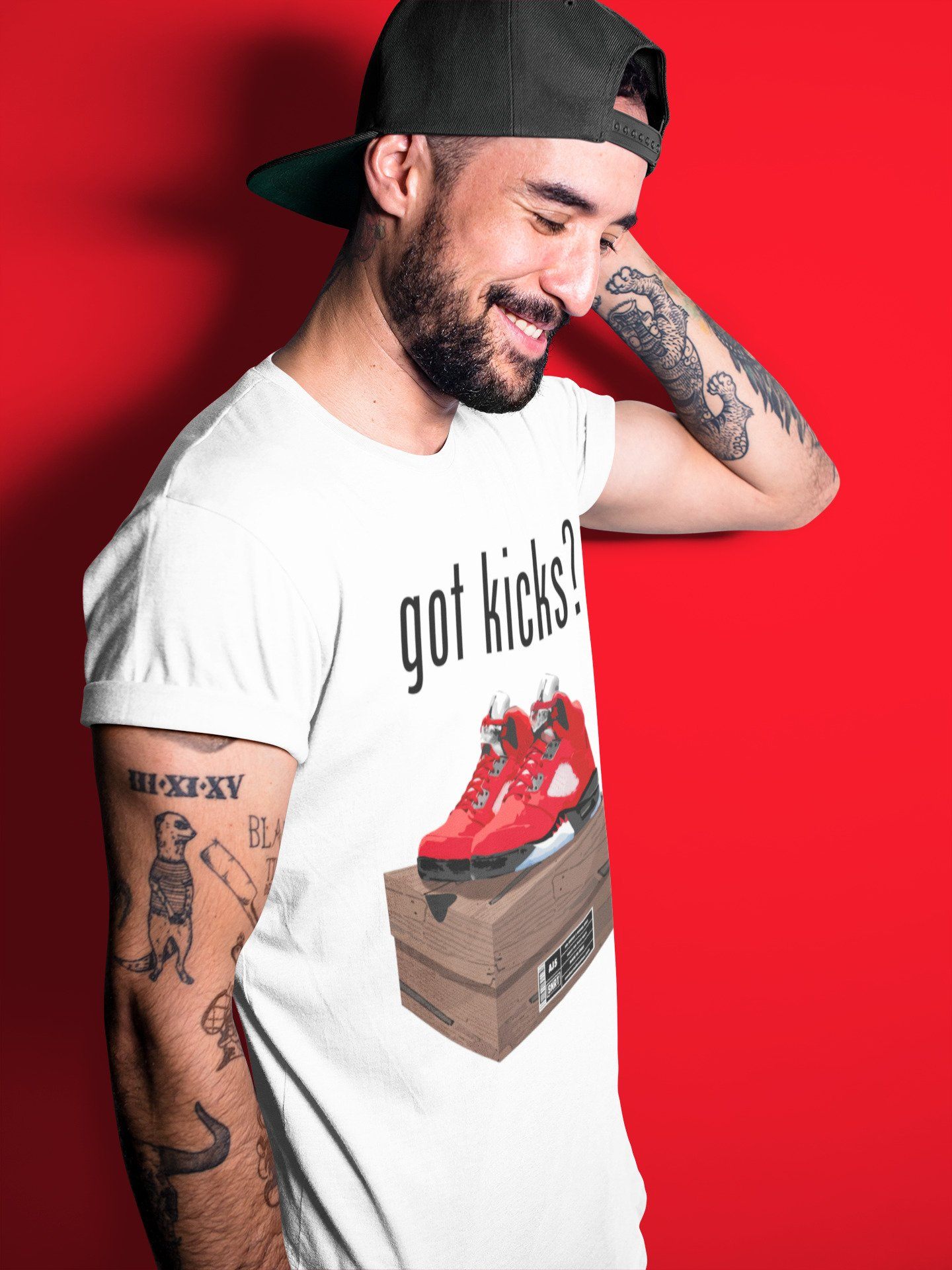 Got Kicks Unisex Tops - Air Jordan 5 Raging Bull