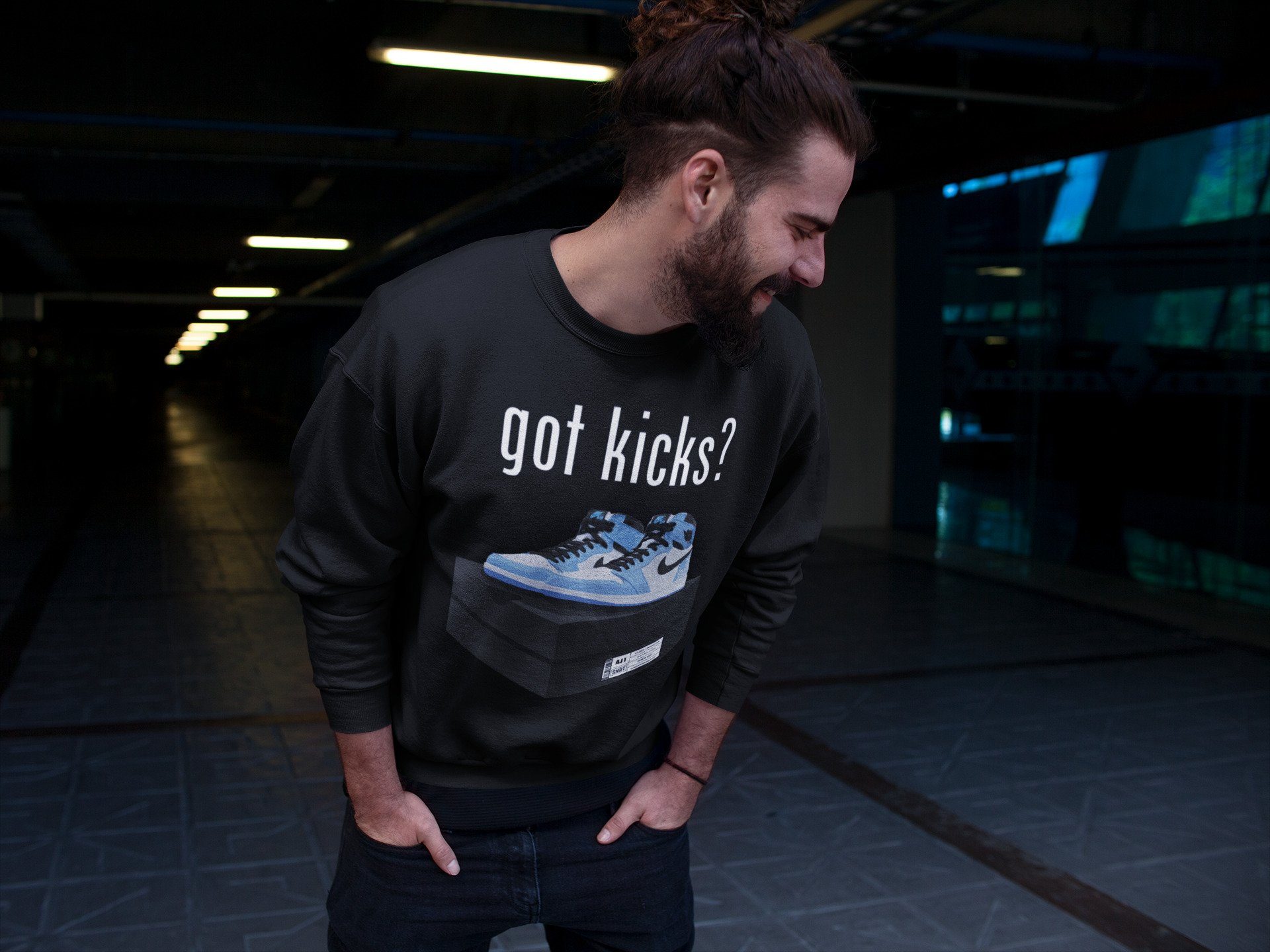 Got Kicks Unisex Tops - Air Jordan 1 University Blue