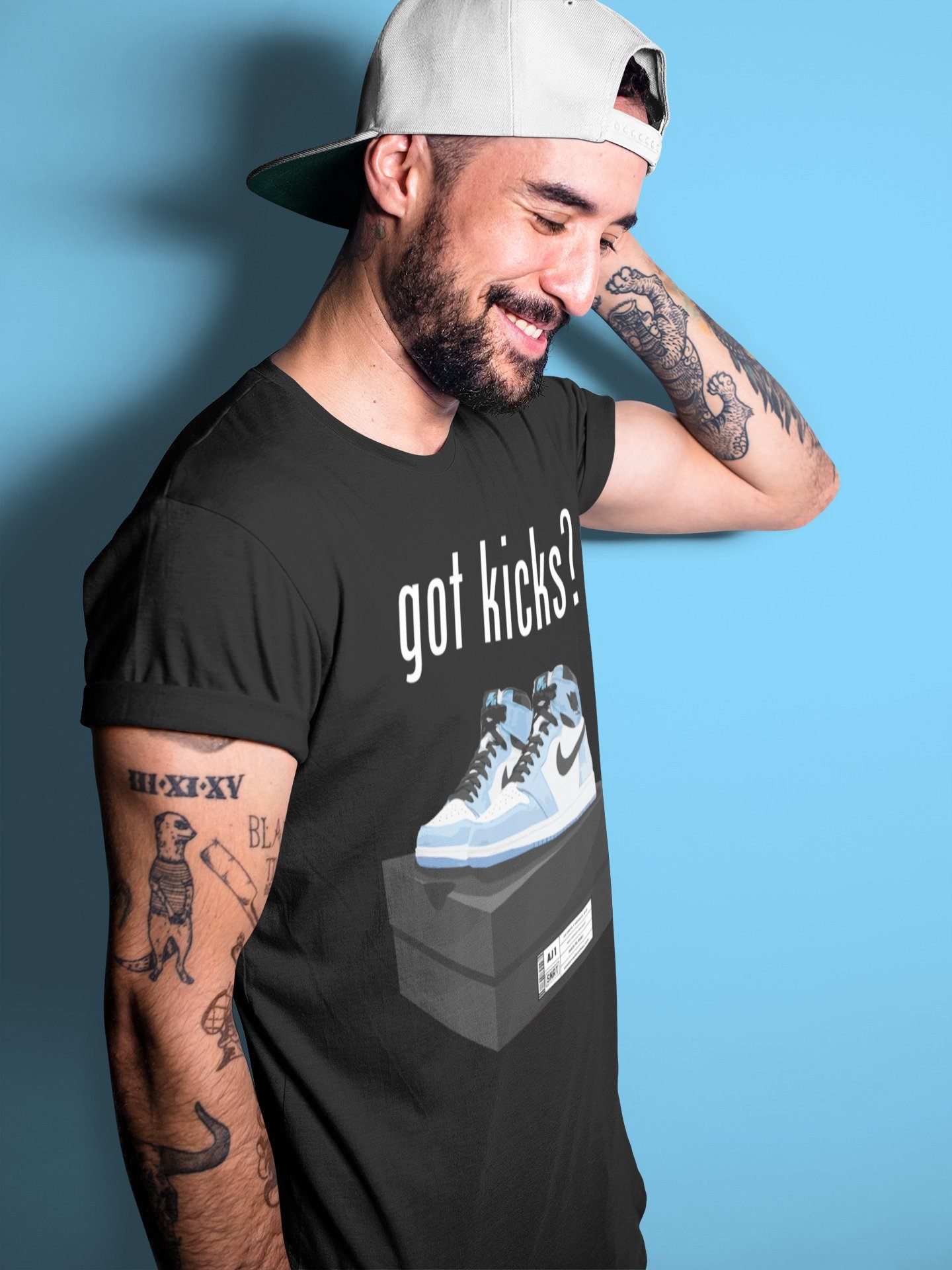 Got Kicks Unisex Tops - Air Jordan 1 University Blue