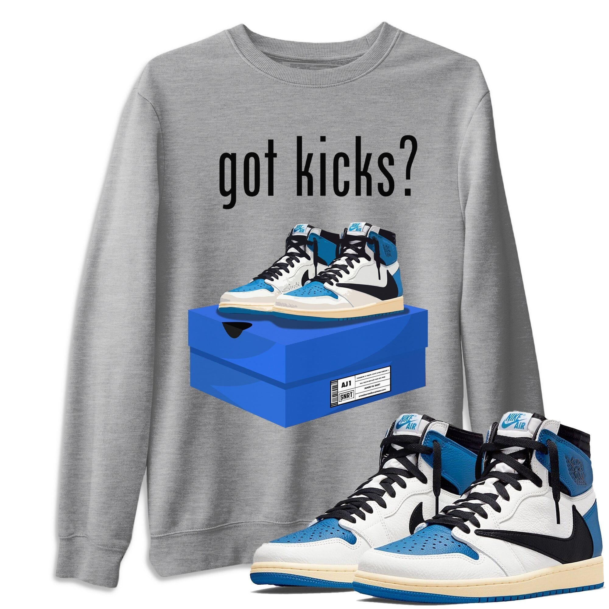 Got Kicks Unisex Tops - Air Jordan 1 Travis Scott Fragment