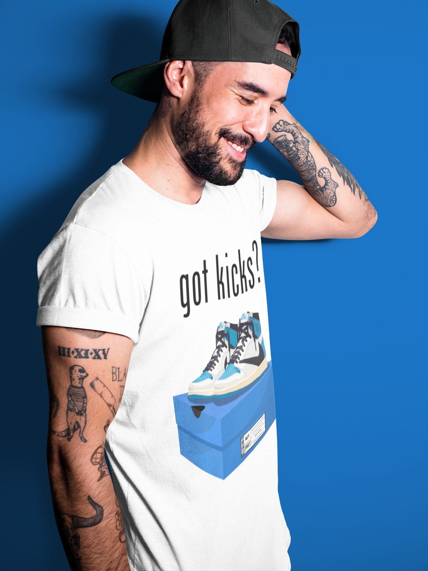 Got Kicks Unisex Tops - Air Jordan 1 Travis Scott Fragment