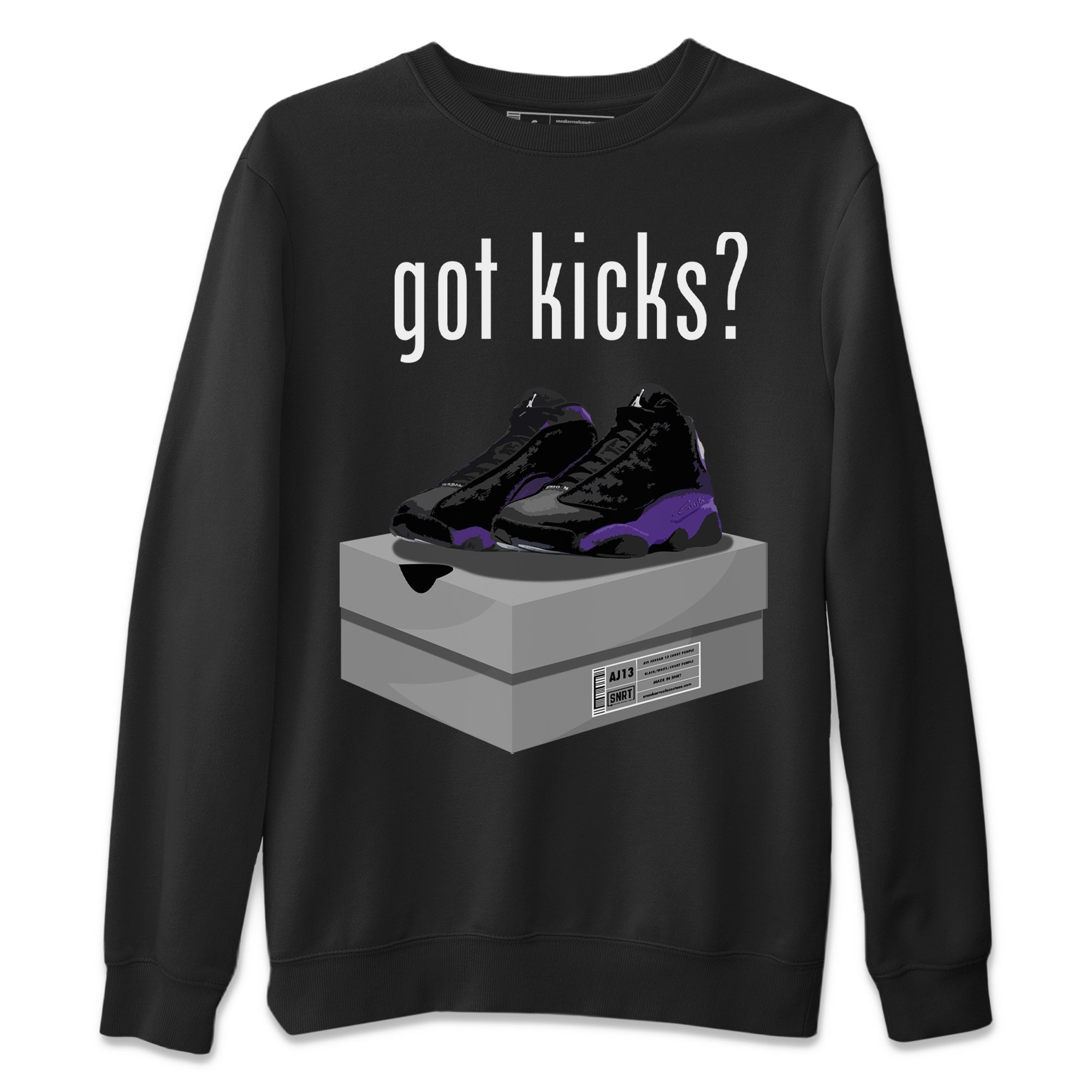 Got Kicks Unisex Tops - Air Jordan 13 Court Purple