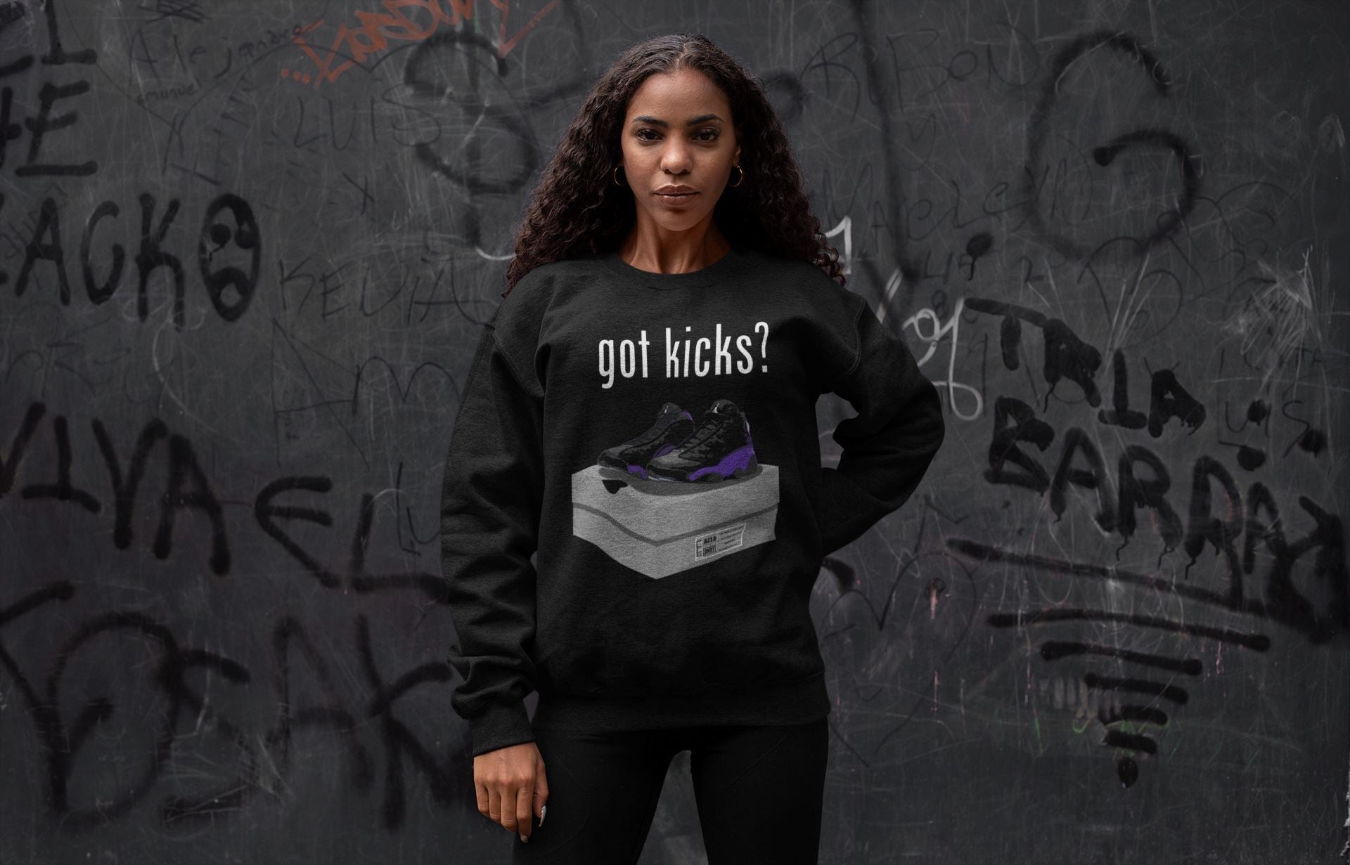 Got Kicks Unisex Tops - Air Jordan 13 Court Purple