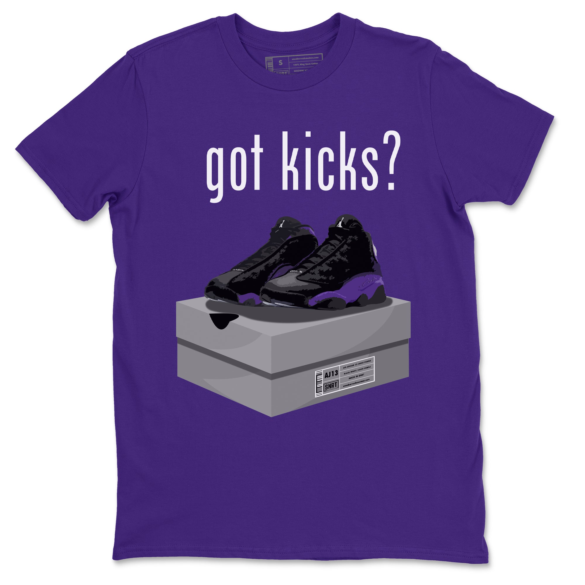 Got Kicks Unisex Tops - Air Jordan 13 Court Purple