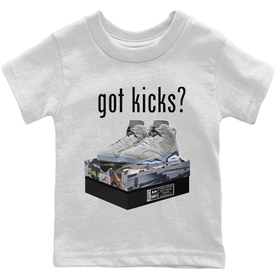 Got Kicks Kids Tops - Air Jordan 6 Georgetown