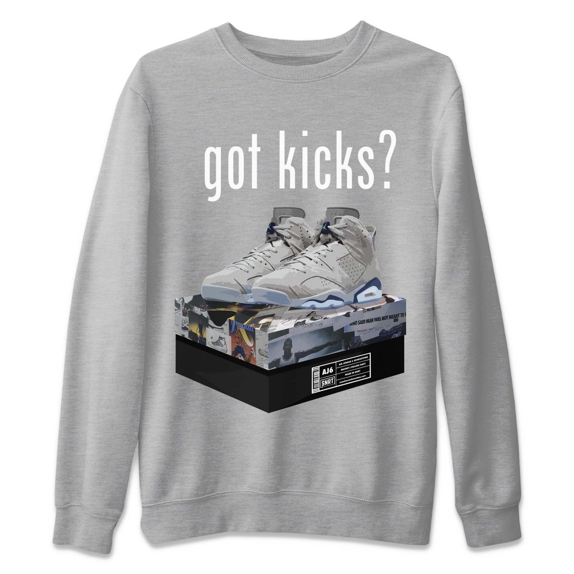 Got Kicks Unisex Tops - Air Jordan 6 Georgetown