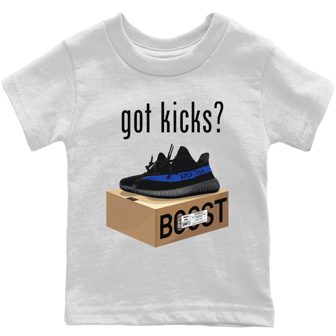 Got Kicks Kids Tops - Yeezy 350 Dazzling Blue