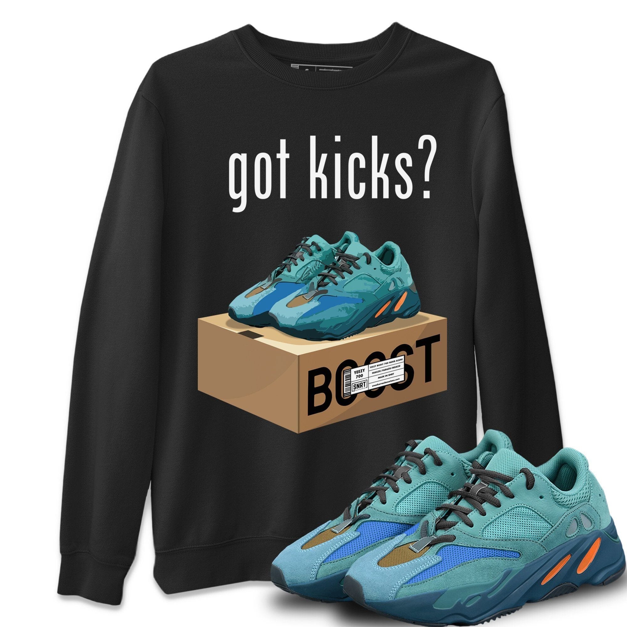 Got Kicks Unisex Tops - Yeezy 700 Faded Azure