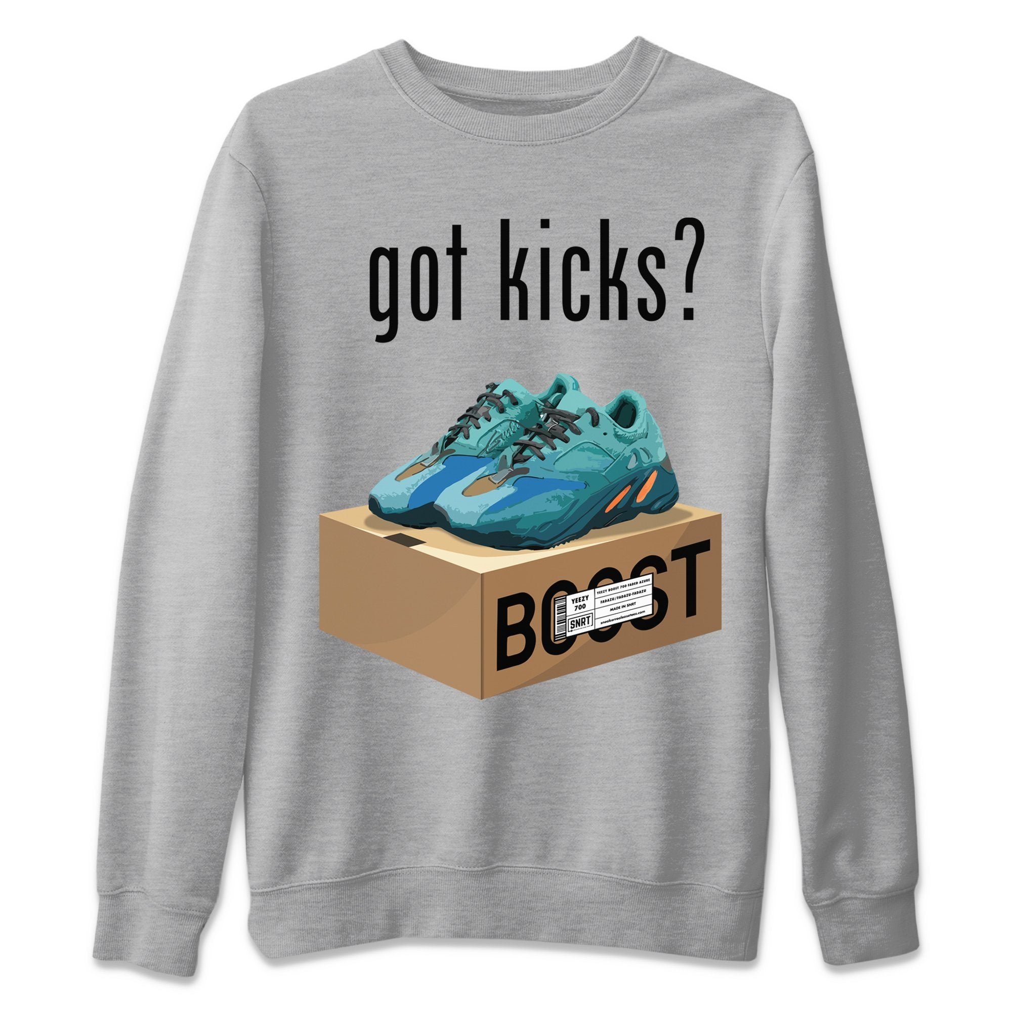 Got Kicks Unisex Tops - Yeezy 700 Faded Azure