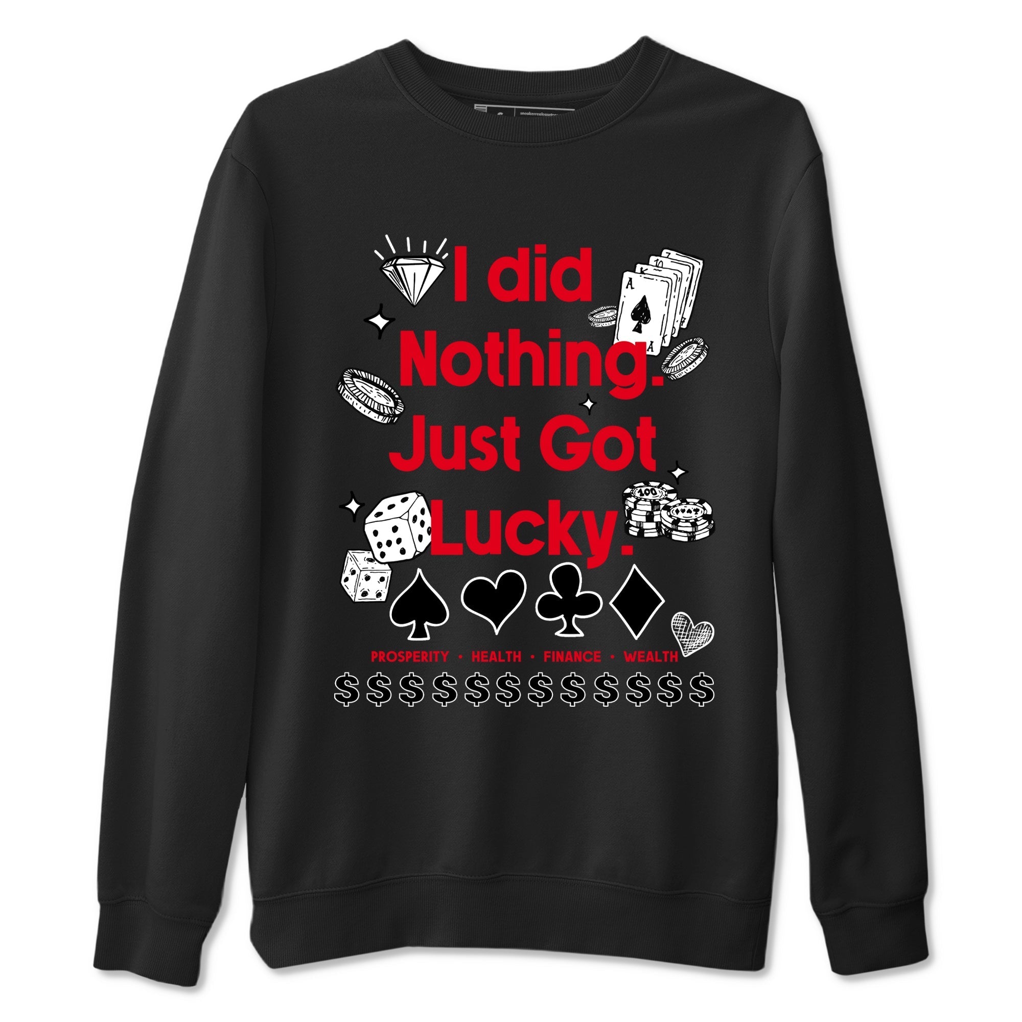 Got Lucky snkmatch Tees - Air Jordan 12 Flu Game