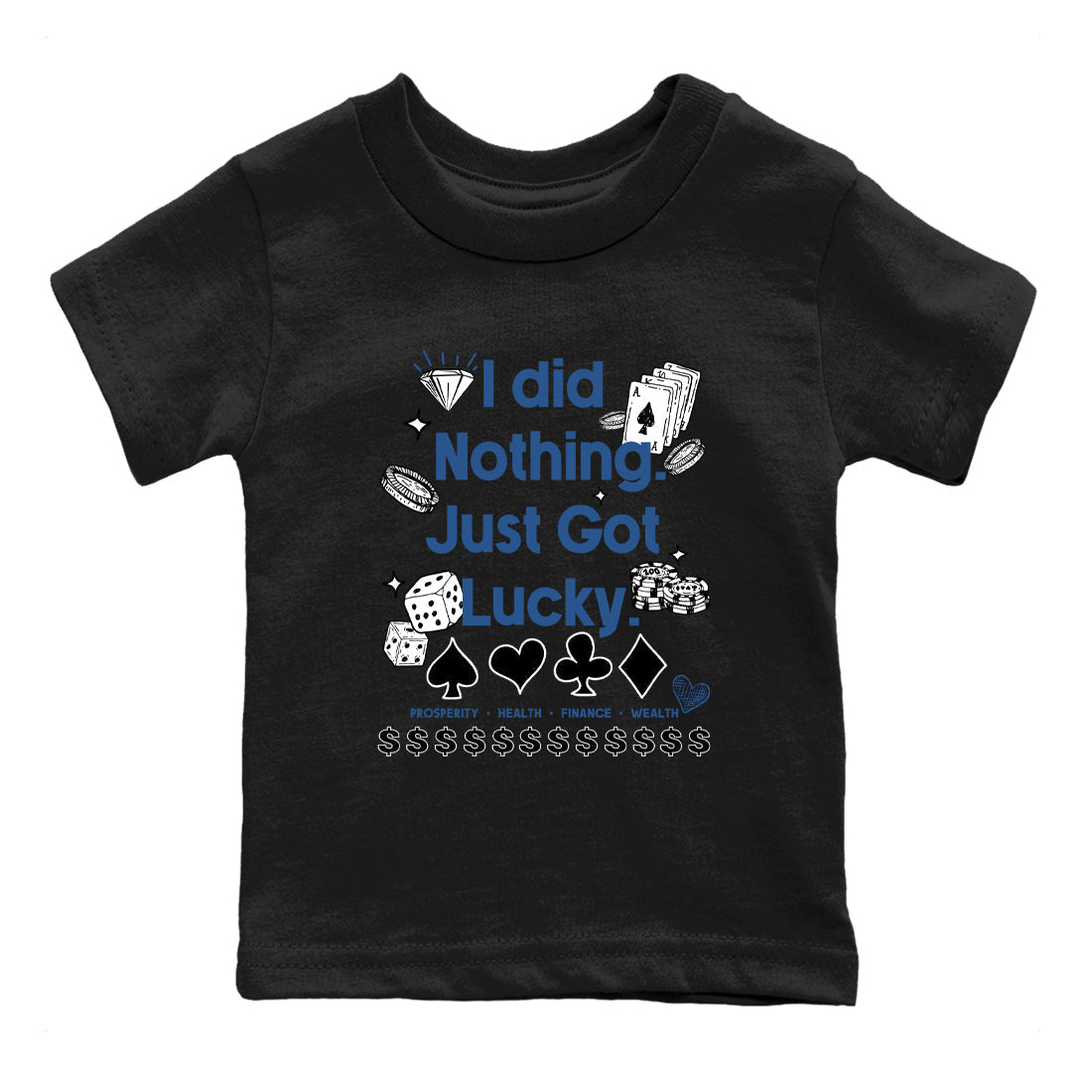 Got Lucky snkmatch Tees Kids - Air Jordan 3 A Ma Maniere x Diffused Blue