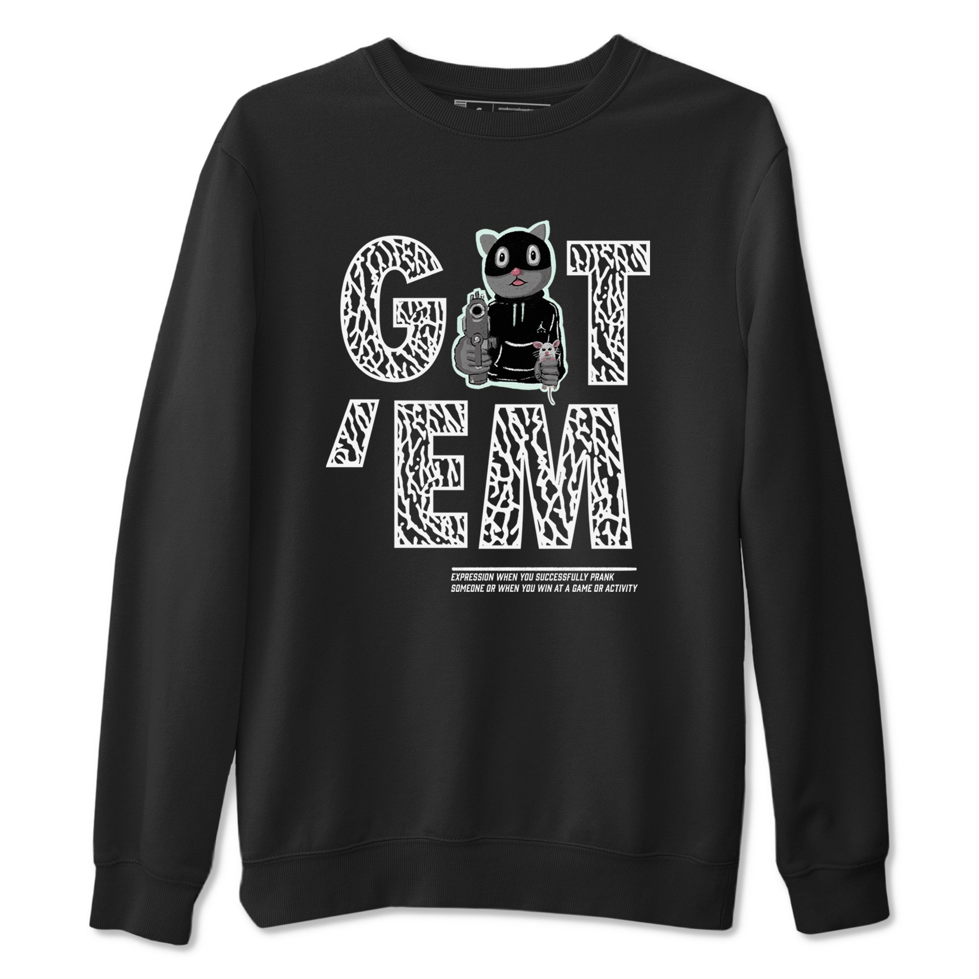 Got'em Cat snkmatch Tees - Air Jordan 3 Green Glow