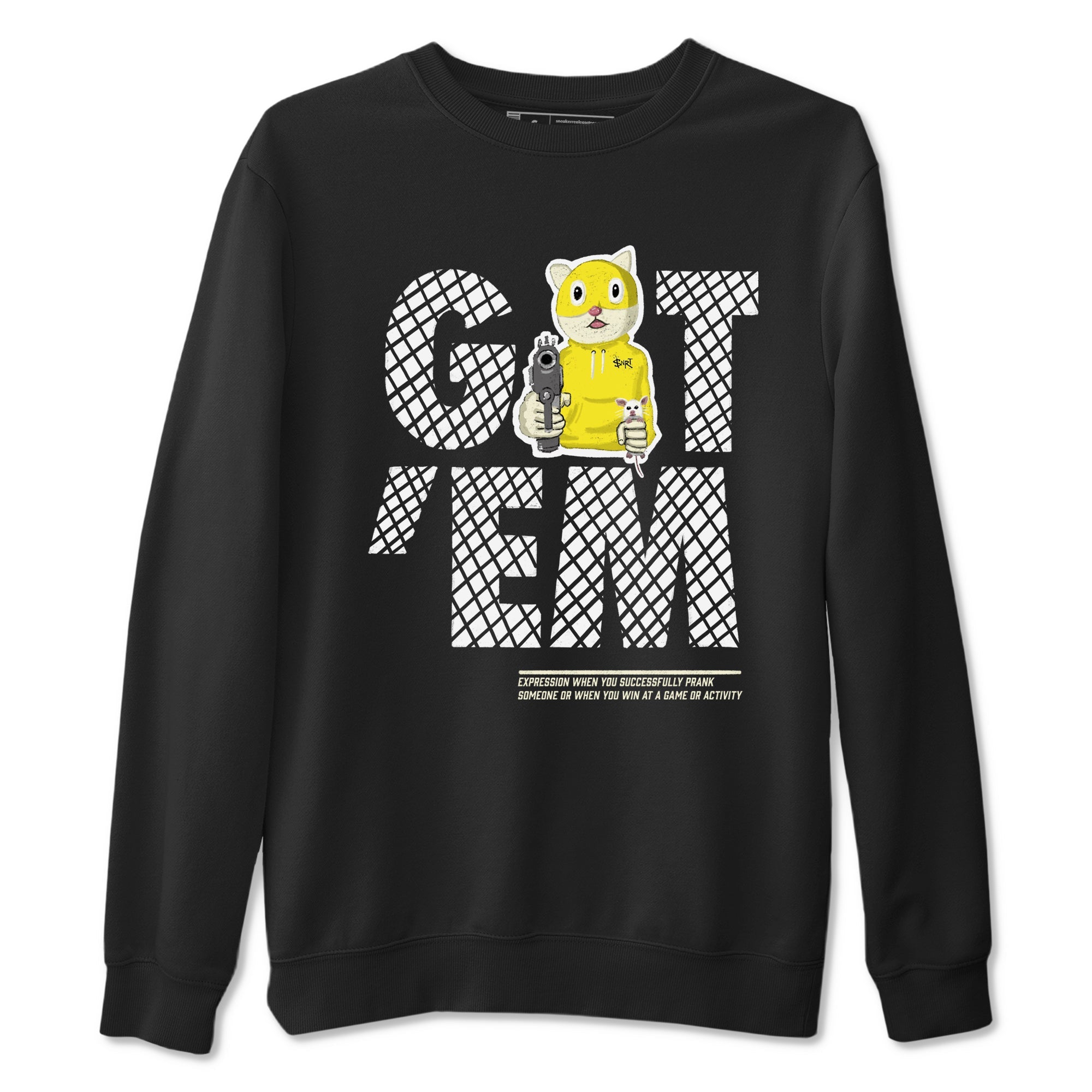 Got'em Cat snkmatch Tees - Air Jordan 4 Vivid Sulfur