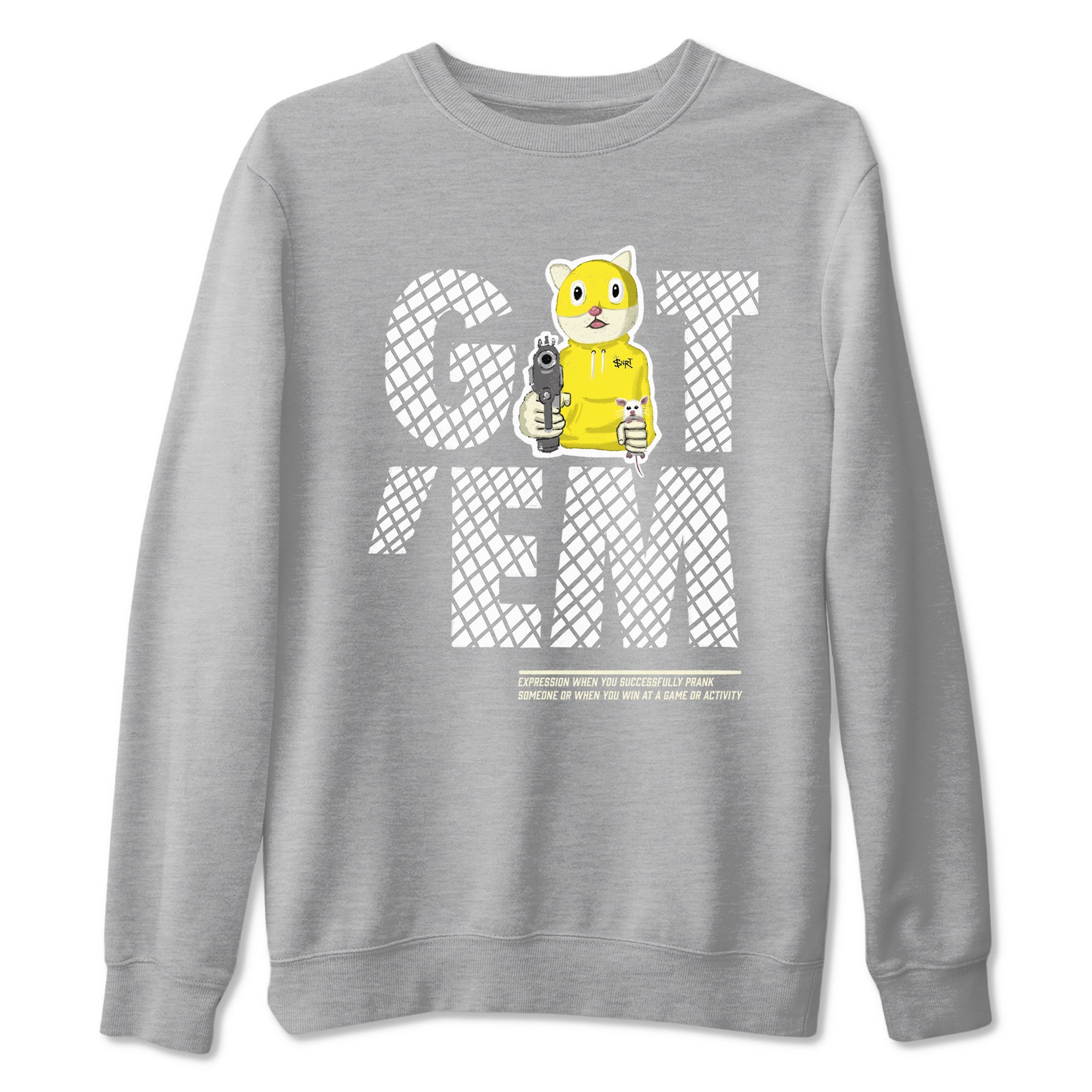 Got'em Cat snkmatch Tees - Air Jordan 4 Vivid Sulfur