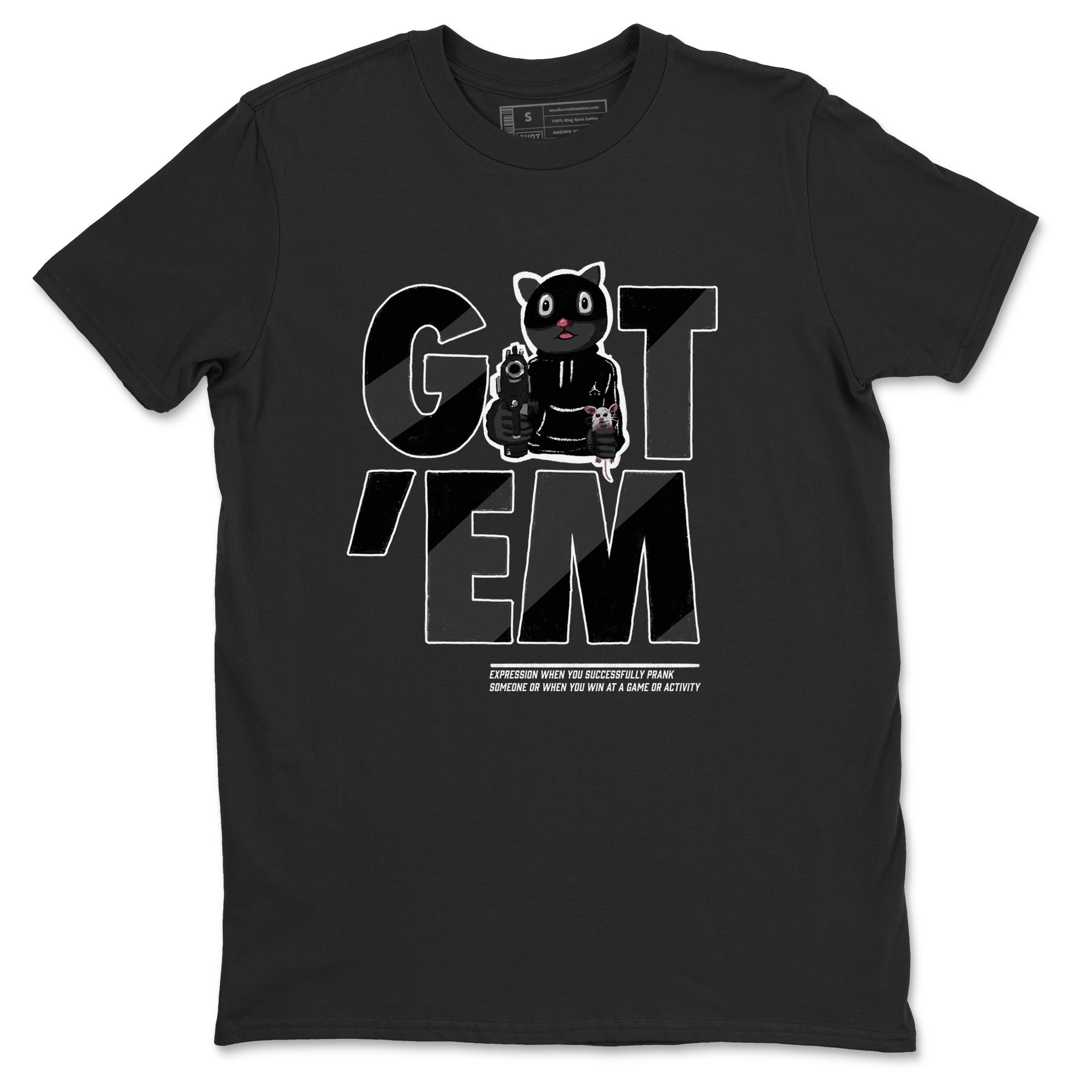Got'em Cat snkmatch Tees - Air Jordan 5 Black Cat