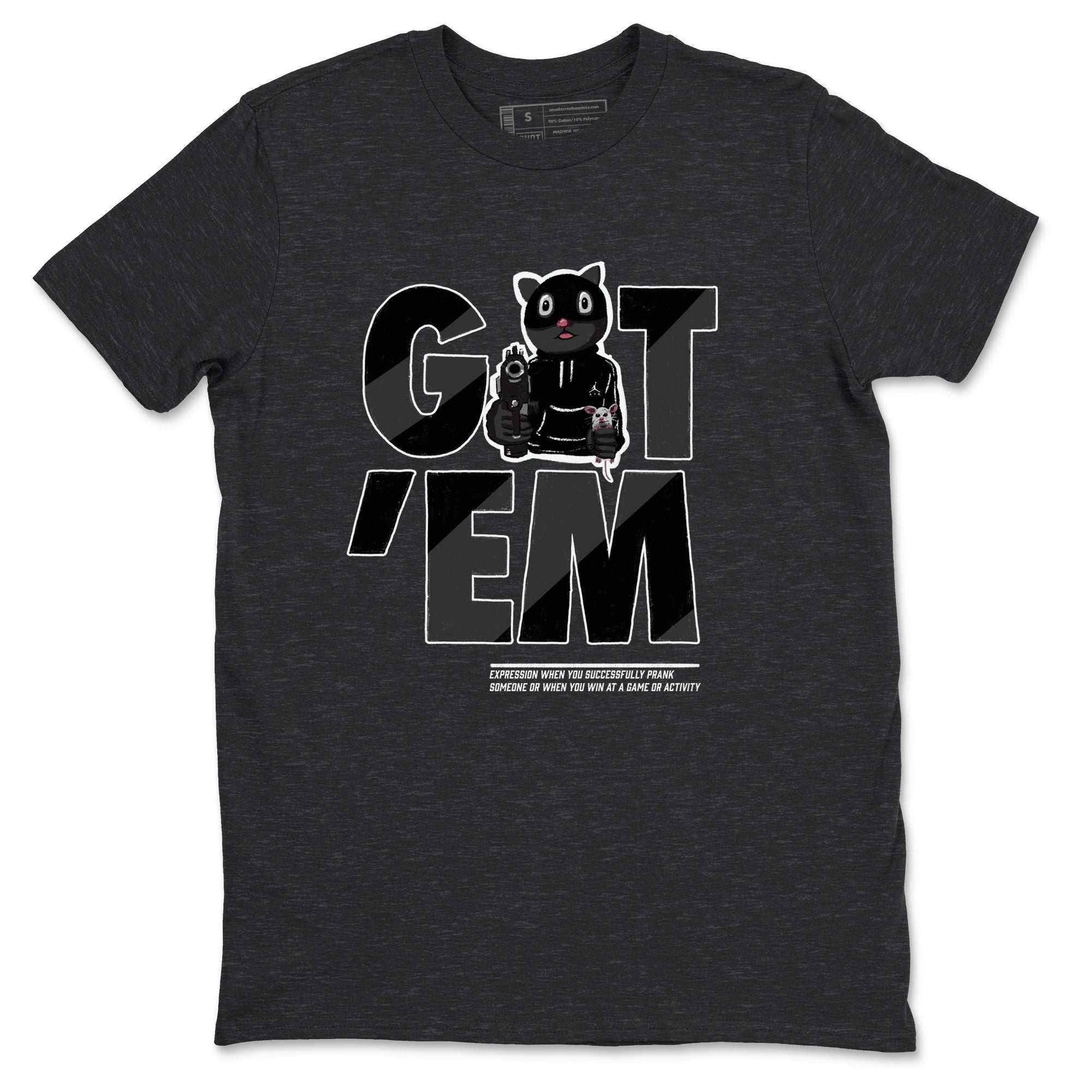 Got'em Cat snkmatch Tees - Air Jordan 5 Black Cat
