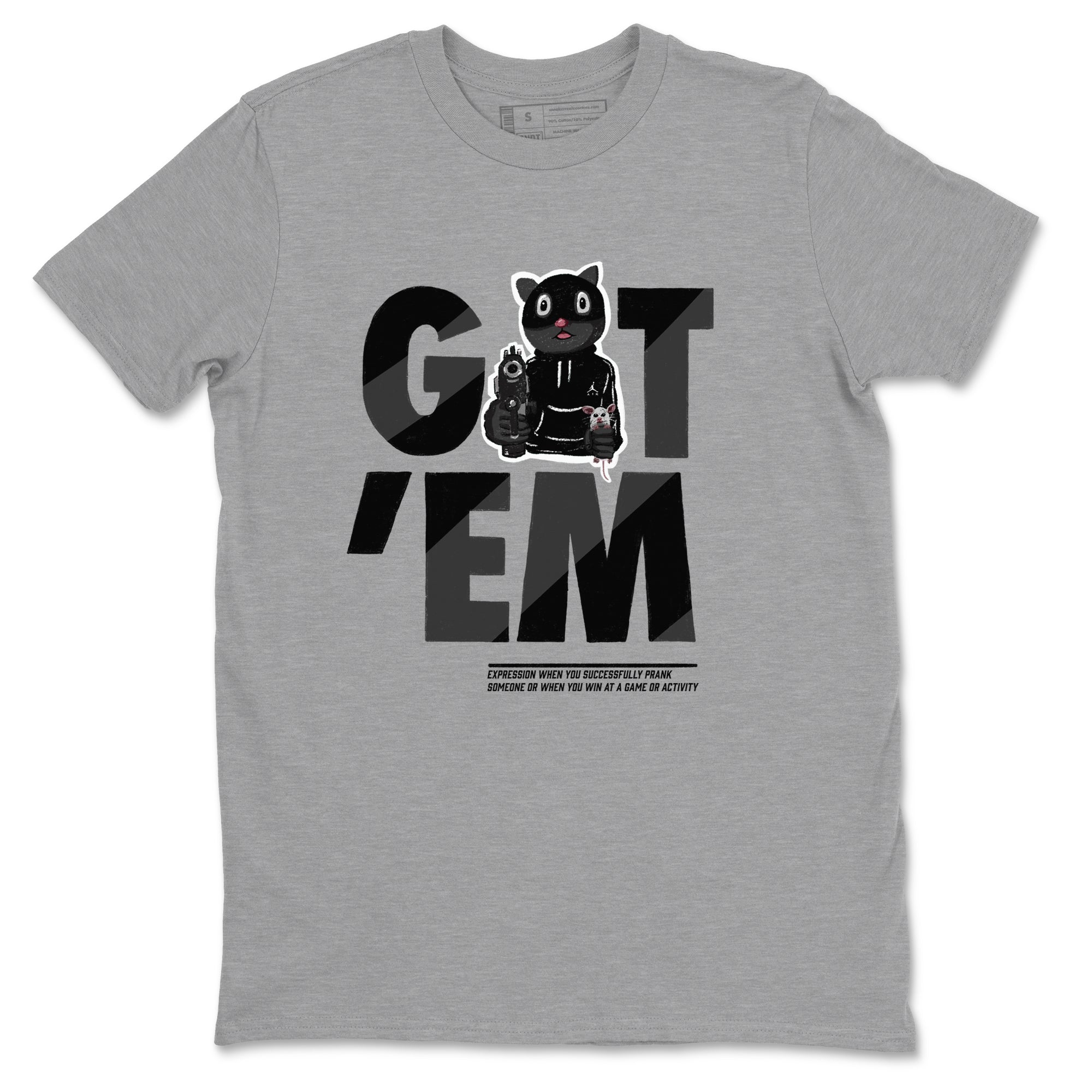 Got'em Cat snkmatch Tees - Air Jordan 5 Black Cat