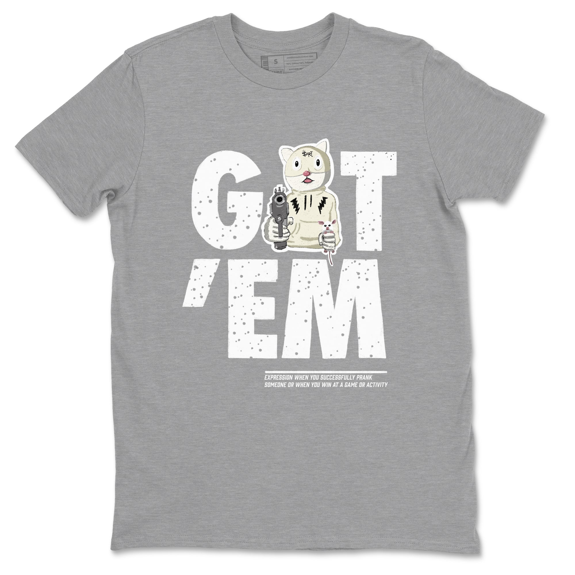 Got'em Cat snkmatch Tees - Air Jordan 5 Sail