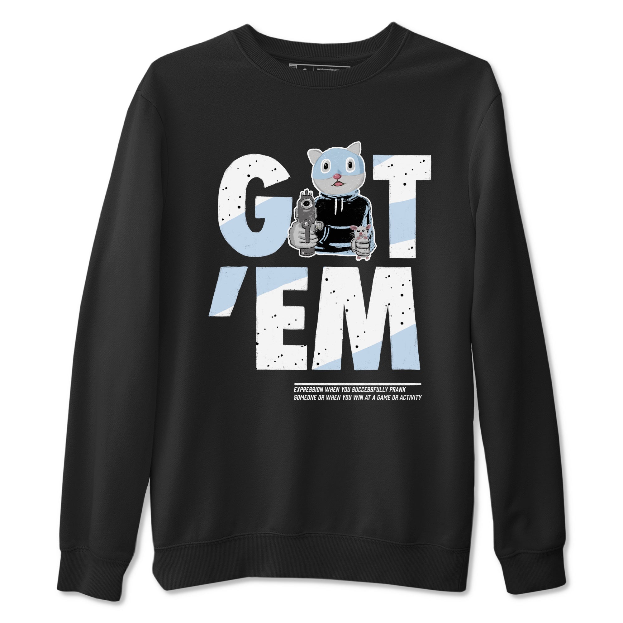 Got'em Cat snkmatch Tees - Air Jordan 6 White Black