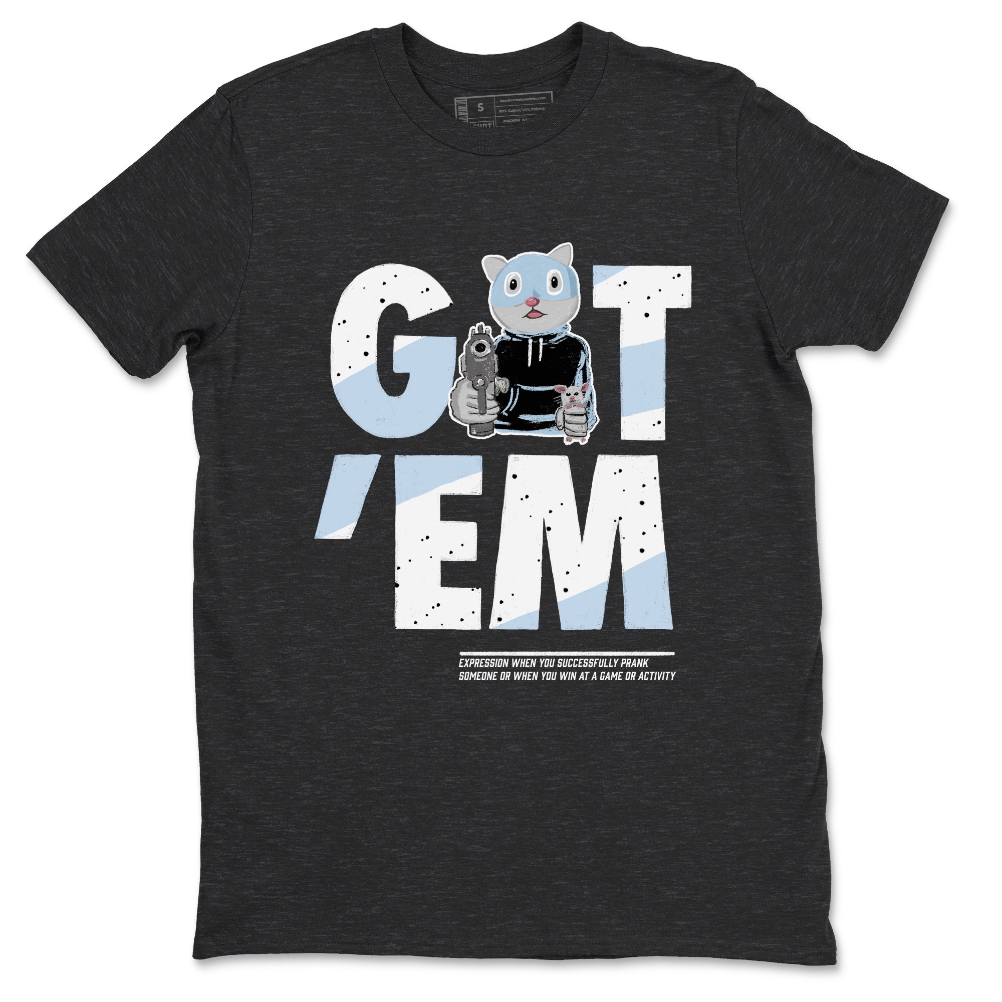 Got'em Cat snkmatch Tees - Air Jordan 6 White Black