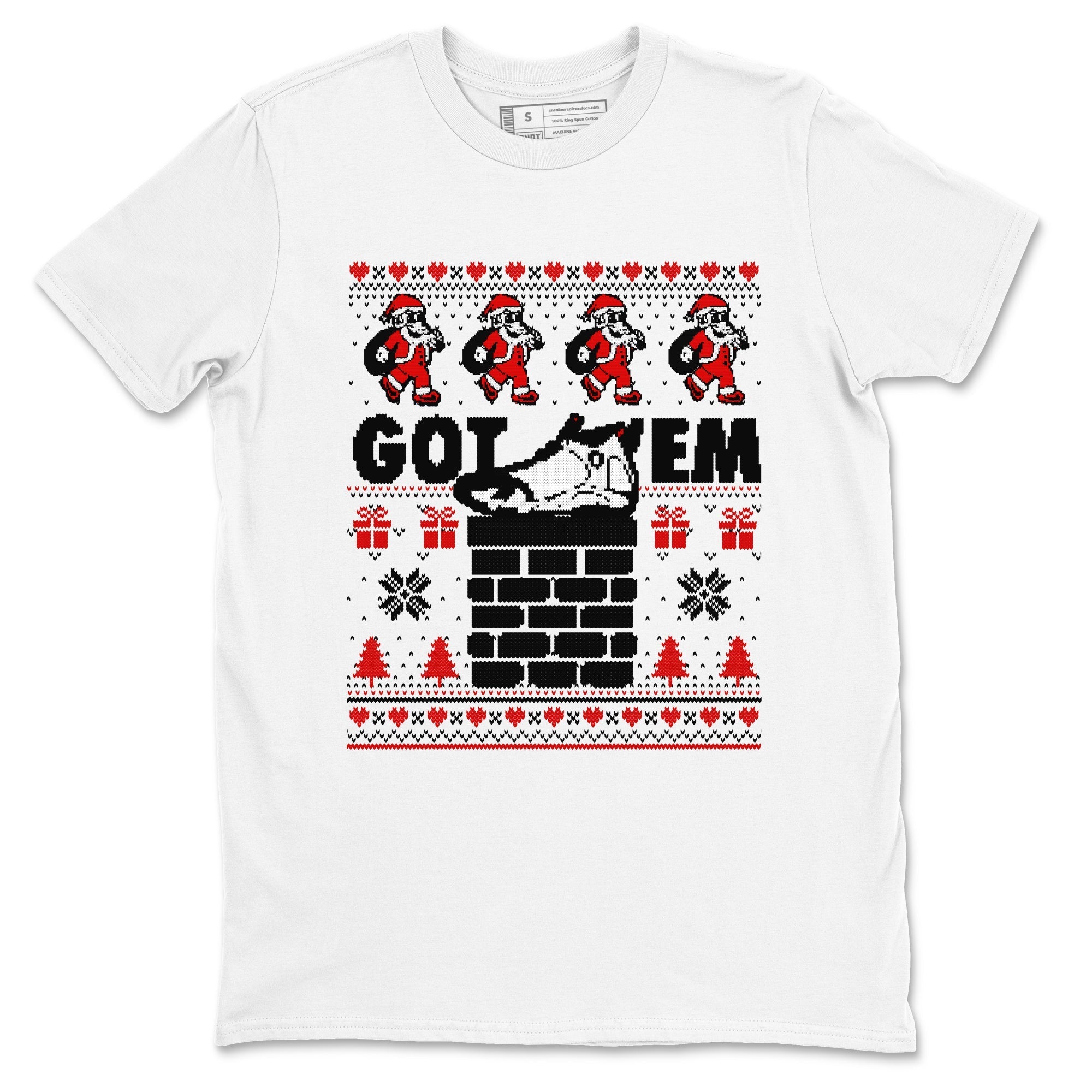 Got'em Santa snkmatch Tees - Air Jordan 14 Black Toe