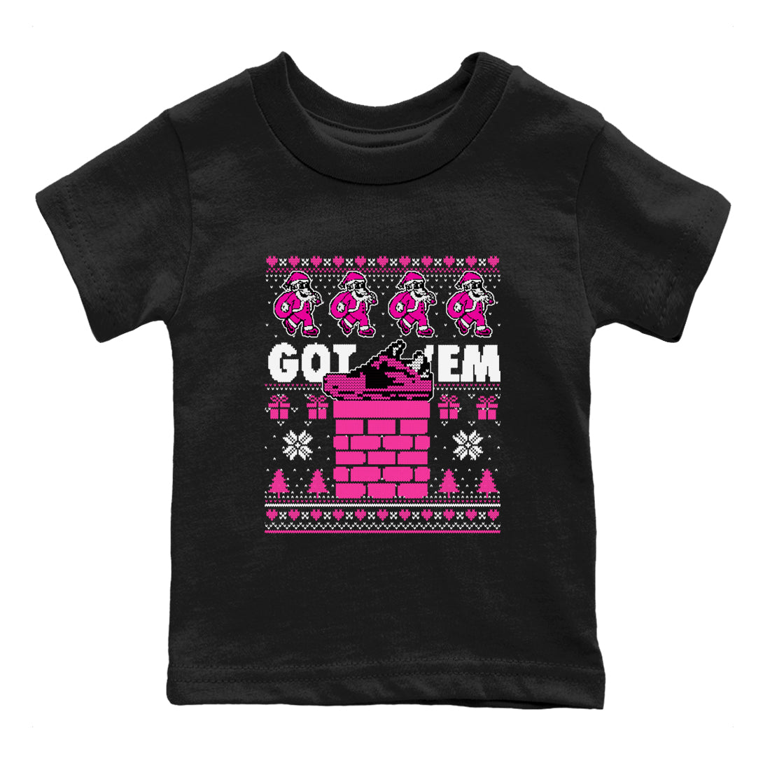 Got'em Santa snkmatch Tees Kids - Nike KD 4 Aunt Pearl