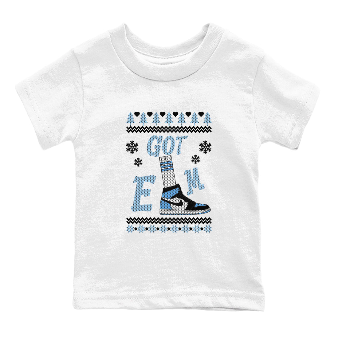 Gotem Sweater snkmatch Tees Kids - Air Jordan 1 UNC Toe