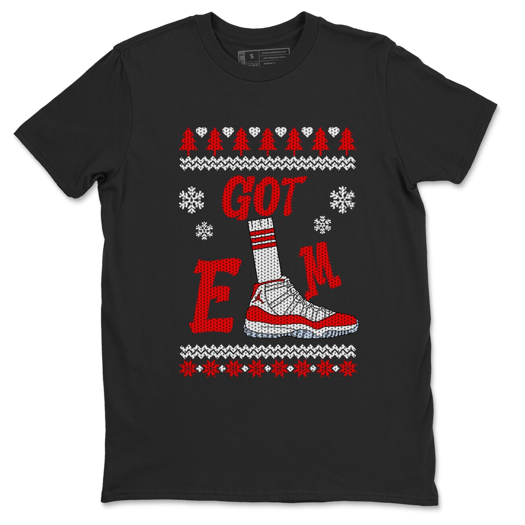 Gotem Sweater snkmatch Tees - Air Jordan 11 Cherry