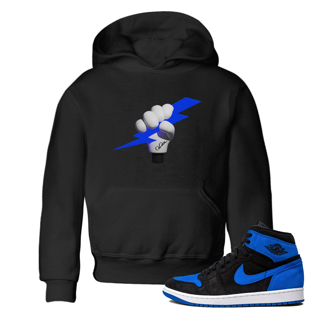 Grab The Thunder snkmatch Tee Kids - Air Jordan 1 Royal Reimagined