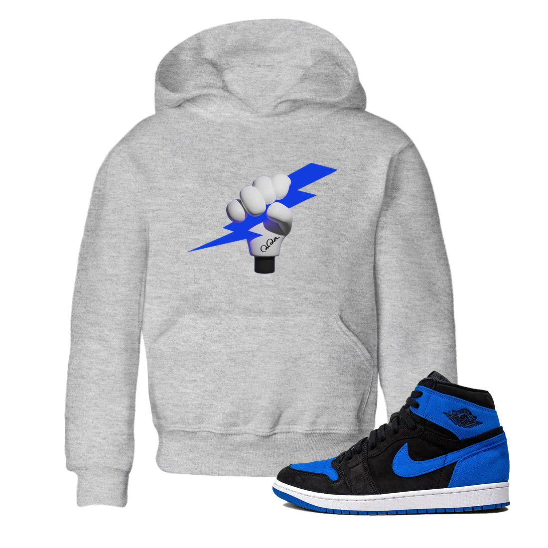 Grab The Thunder snkmatch Tee Kids - Air Jordan 1 Royal Reimagined