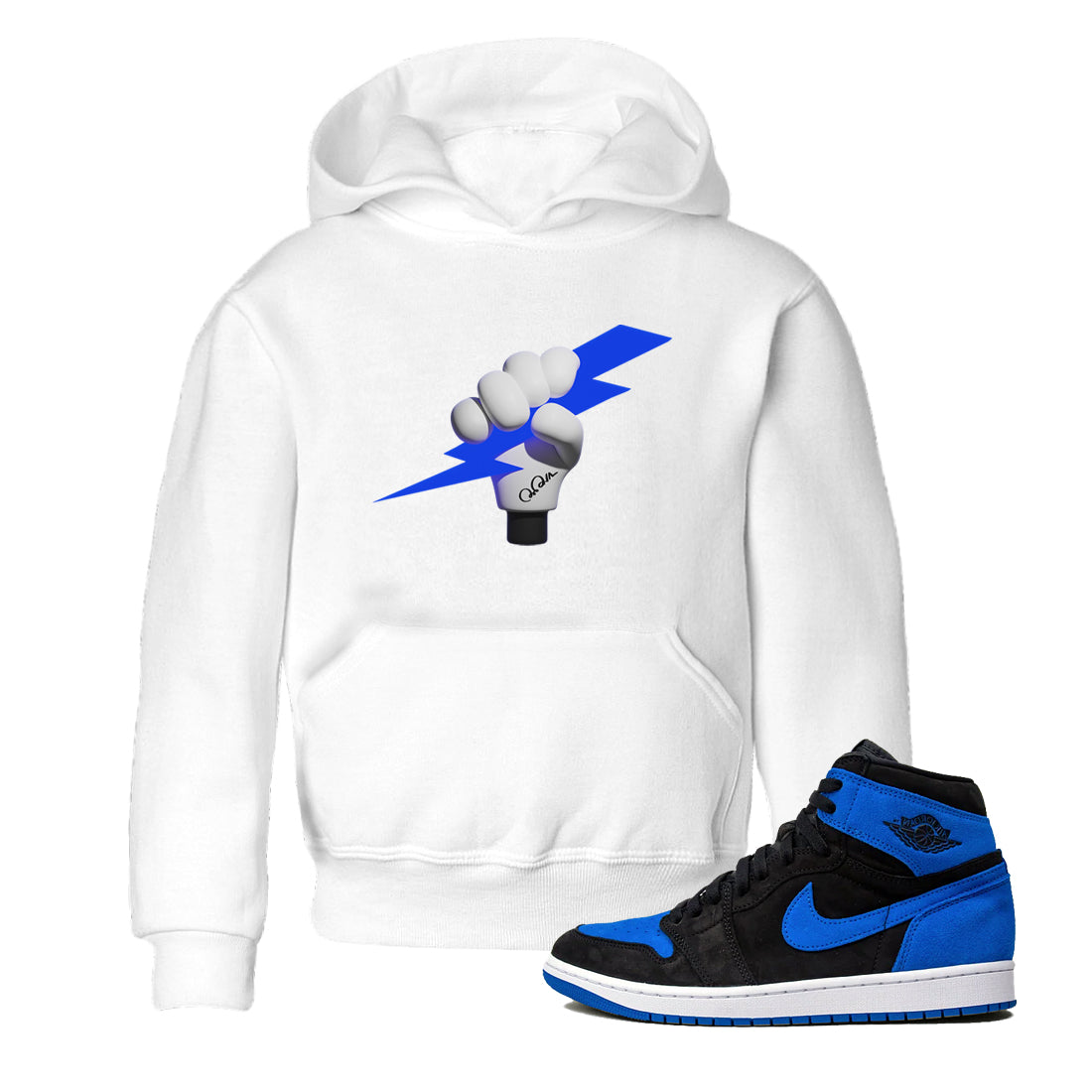 Grab The Thunder snkmatch Tee Kids - Air Jordan 1 Royal Reimagined