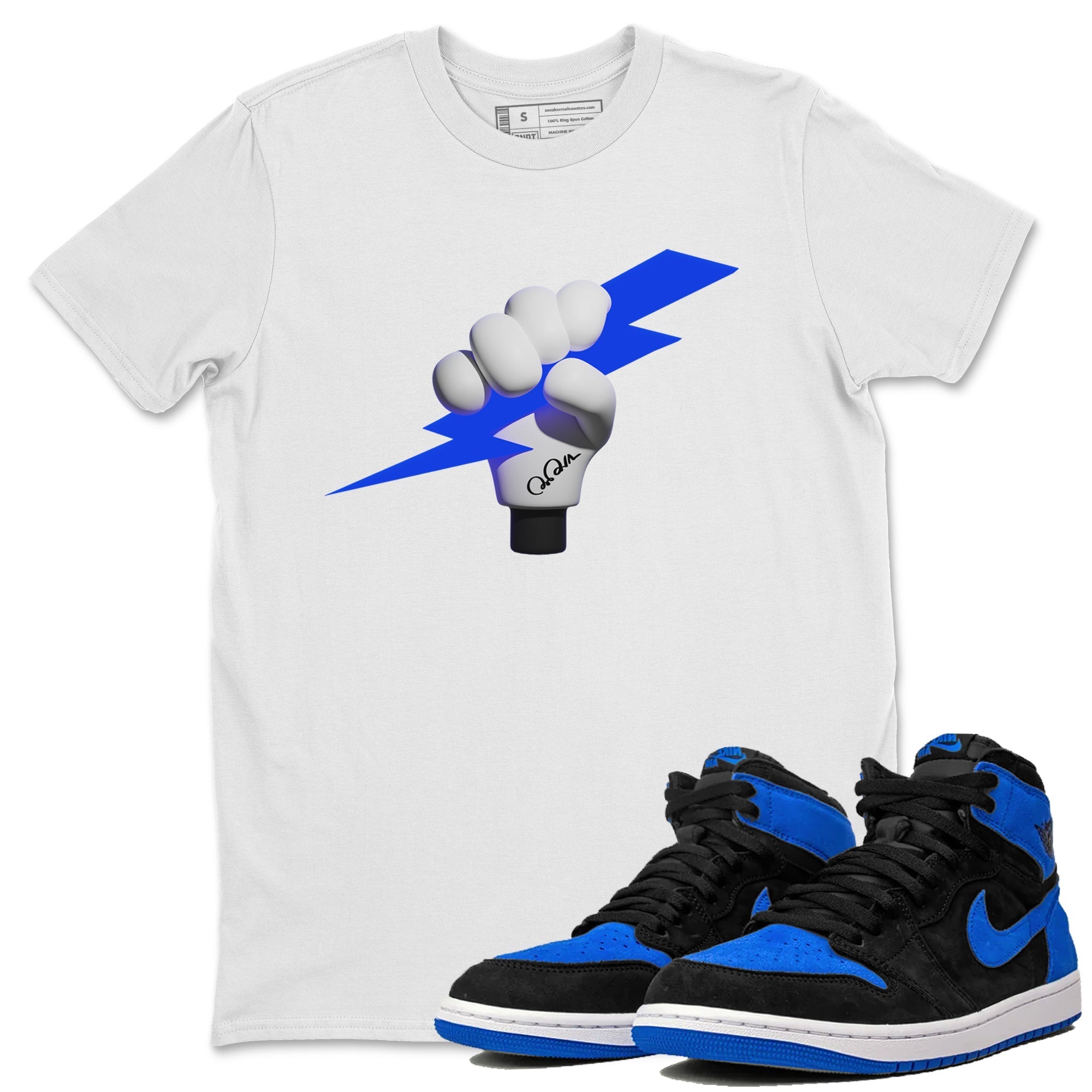 Grab The Thunder snkmatch Tee - Air Jordan 1 Royal Reimagined