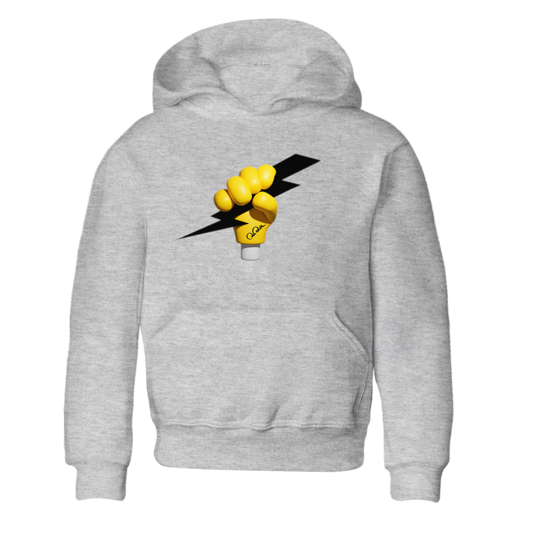 Grab The Thunder snkmatch Tees Kids - Air Jordan 1 Yellow Ochre
