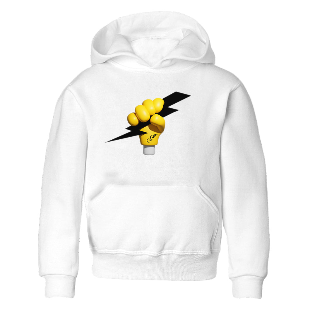 Grab The Thunder snkmatch Tees Kids - Air Jordan 1 Yellow Ochre