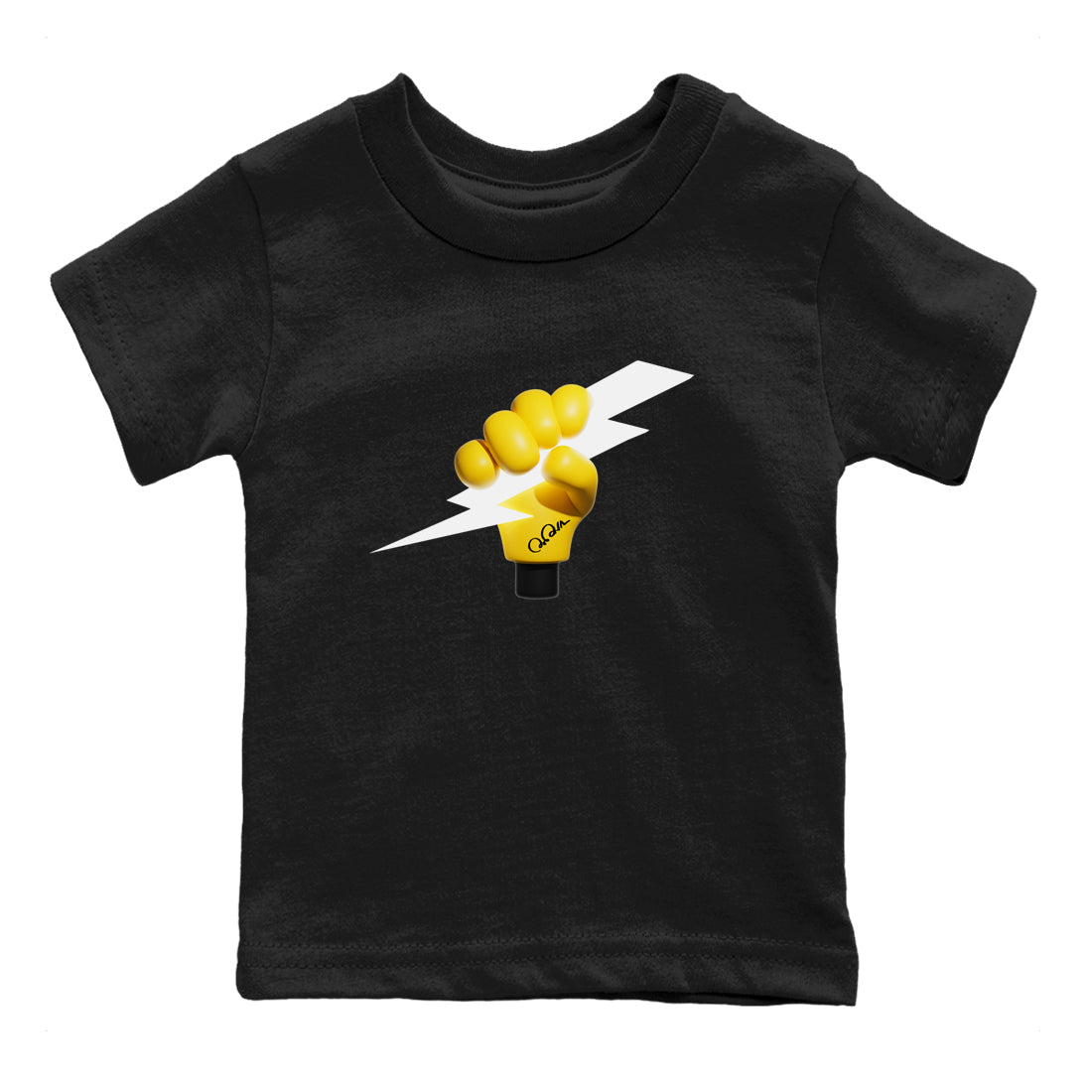 Grab The Thunder snkmatch Tees Kids - Air Jordan 1 Yellow Ochre